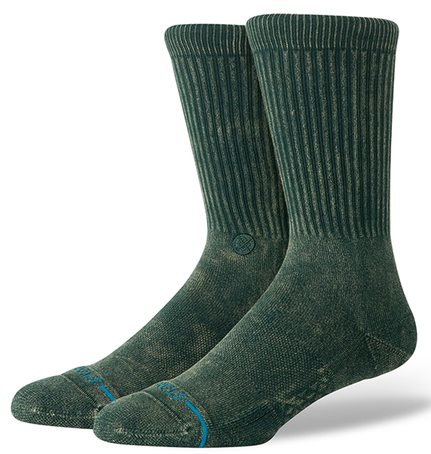 Stance Icon Dyed Crew Socken Pine 25659