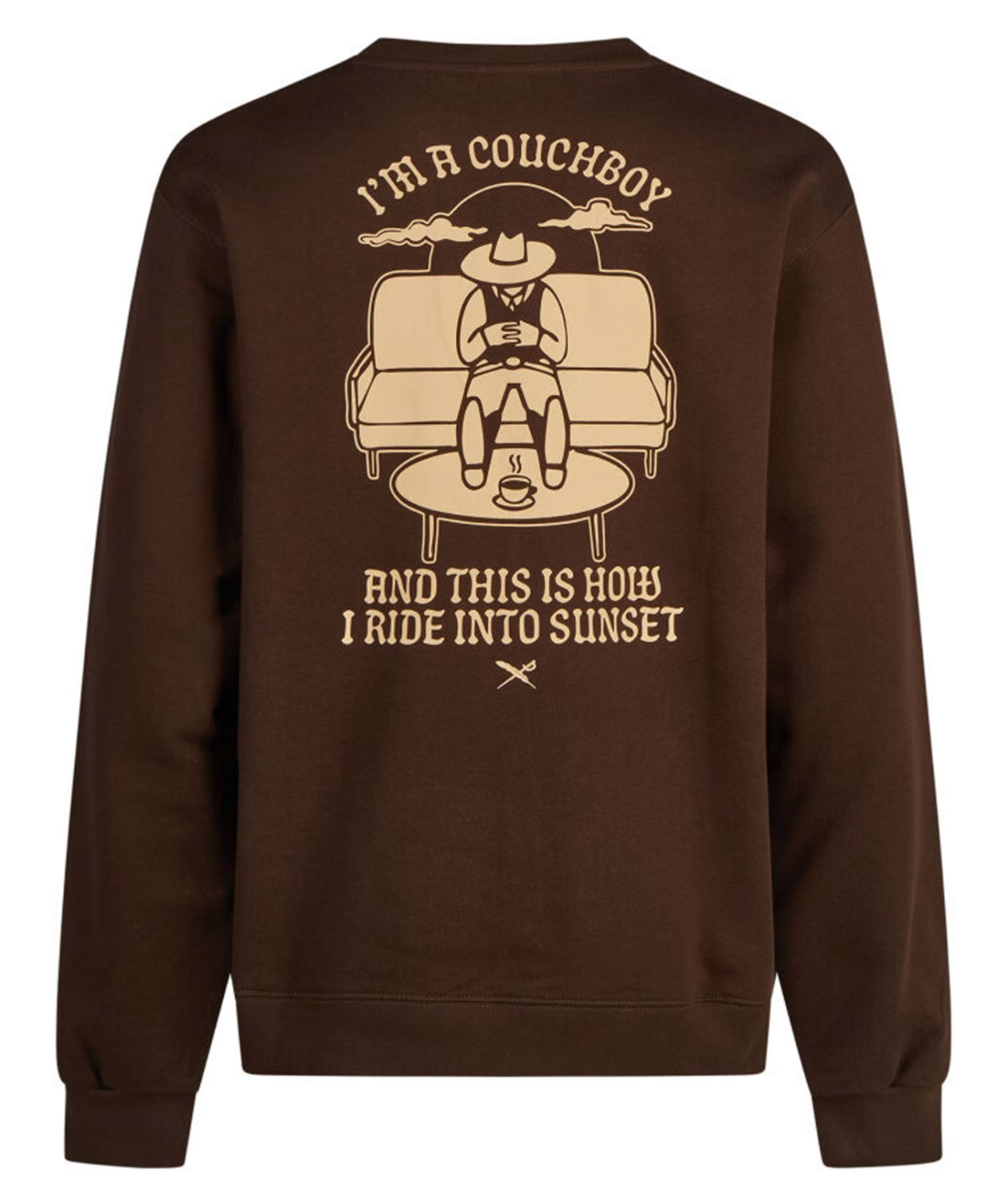 Iriedaily Couchboy Sweatshirt Dark Coffee 26479