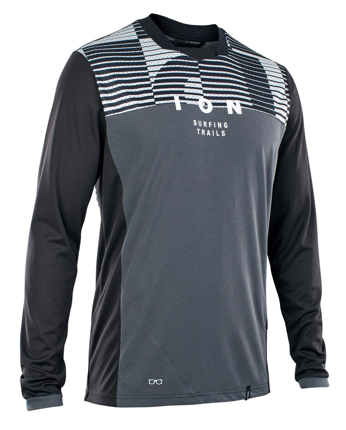 Ion Scrub Mesh_ine LS Bike Jersey Black 19373