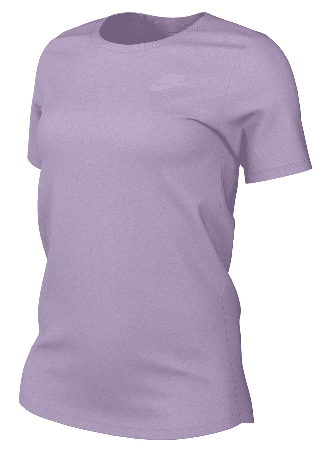 Nike Club Essential Damen T-Shirt Violet Mist White 24299