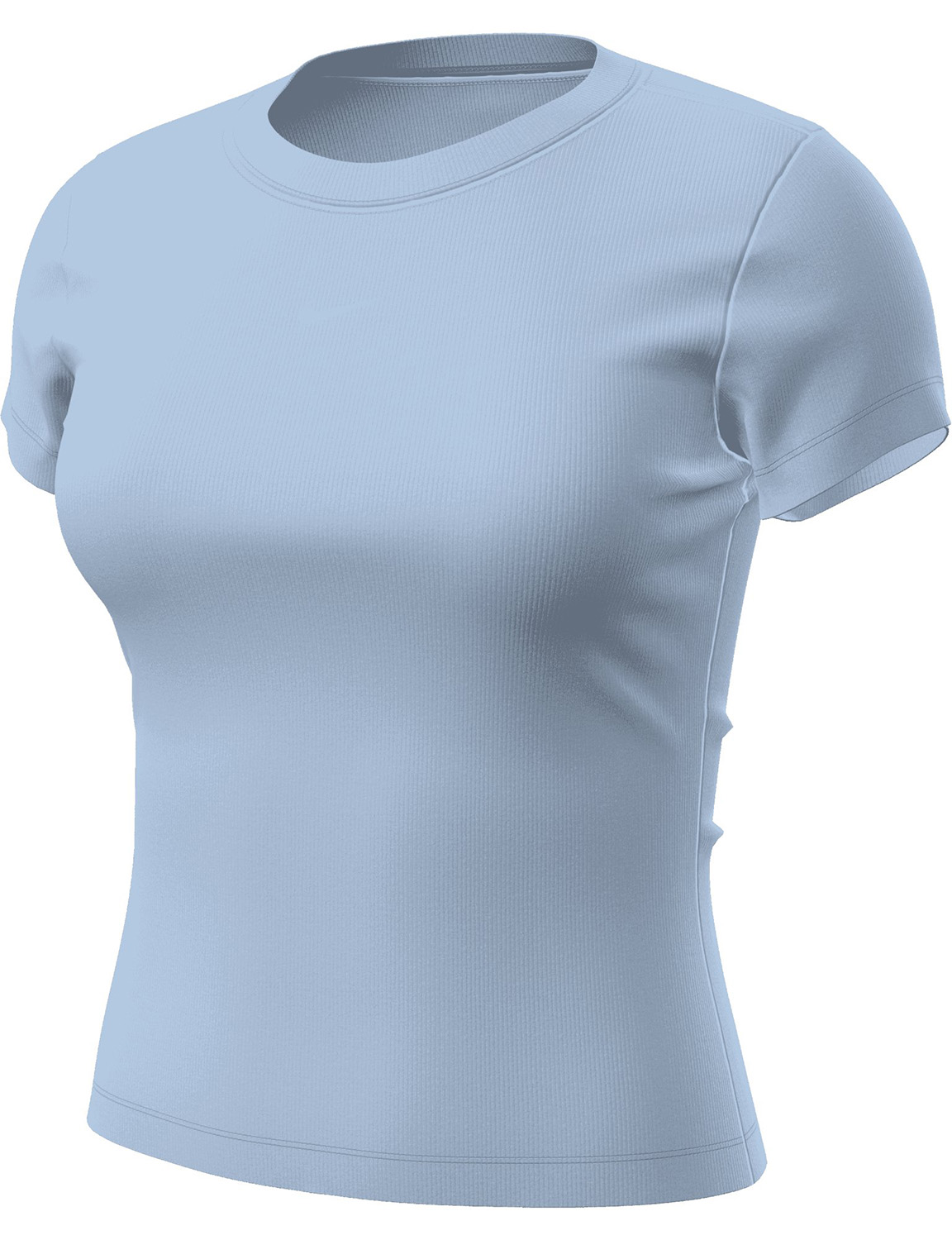 Nike Rip Tight Damen T-Shirt Hydrogen Blue 26100