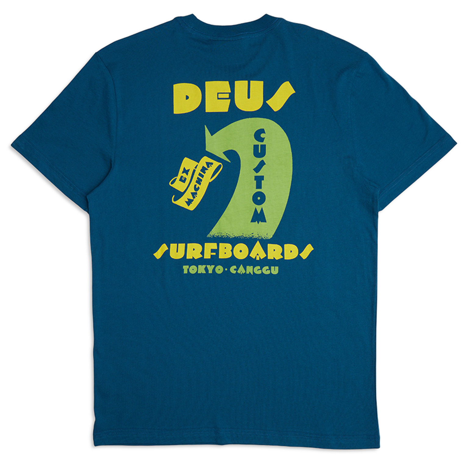 Deus Ex Machina Four Feet T-Shirt Moroccan Blue 24567
