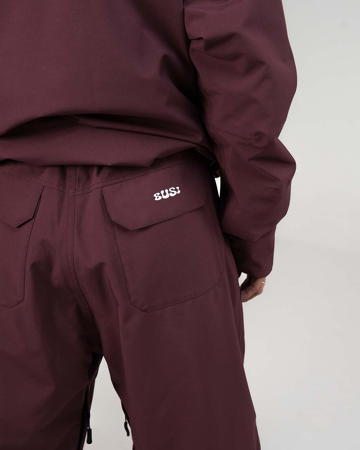 Busi Biggie Padded Ski Pant Hose Wine Red 26/27