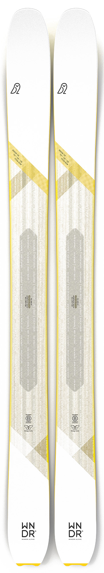 WNDR Alpine Reason 120 Reverse Freeride Ski 24/25 25025
