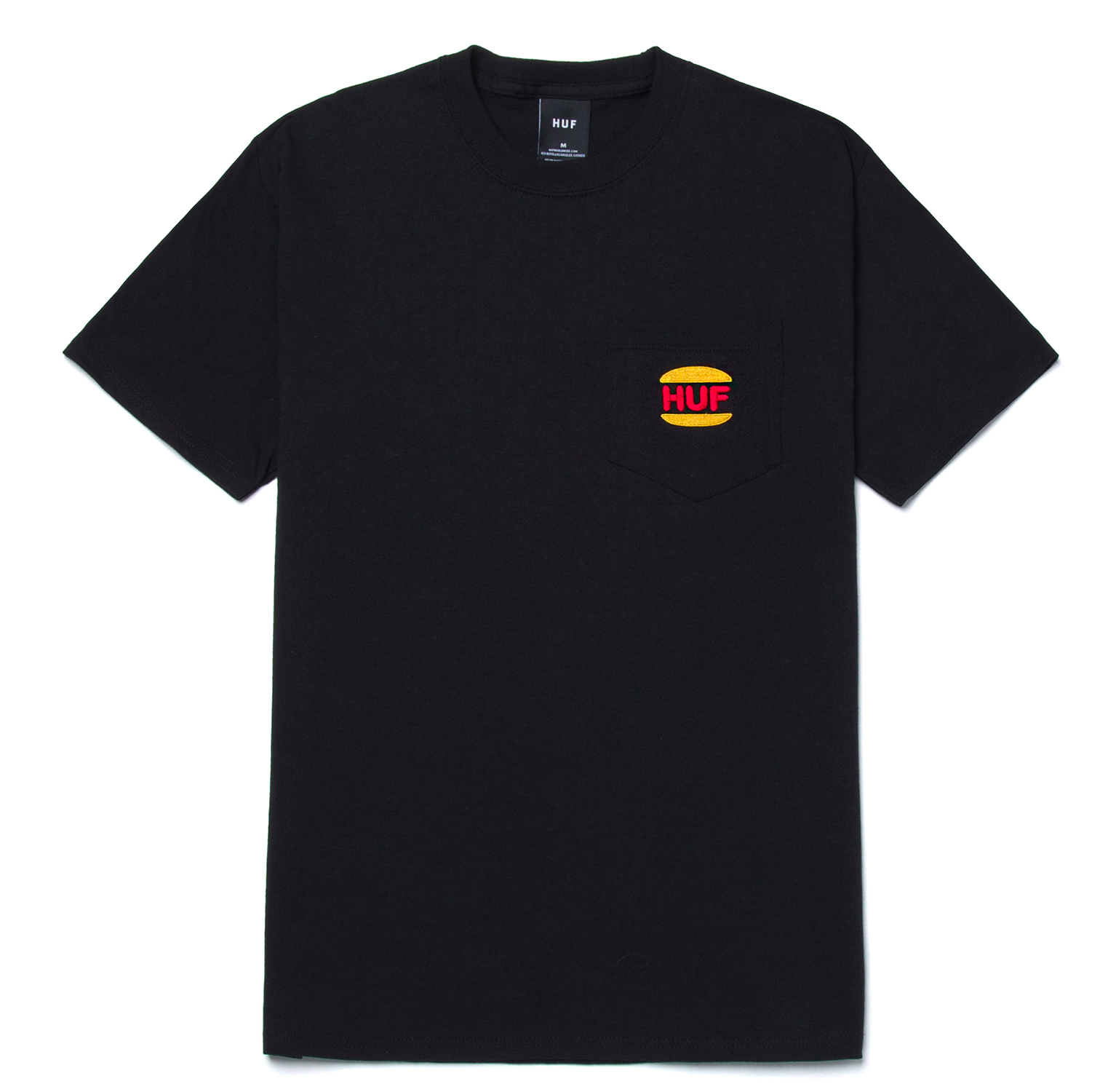 HUF Regal Pocket T-Shirt Black 21313