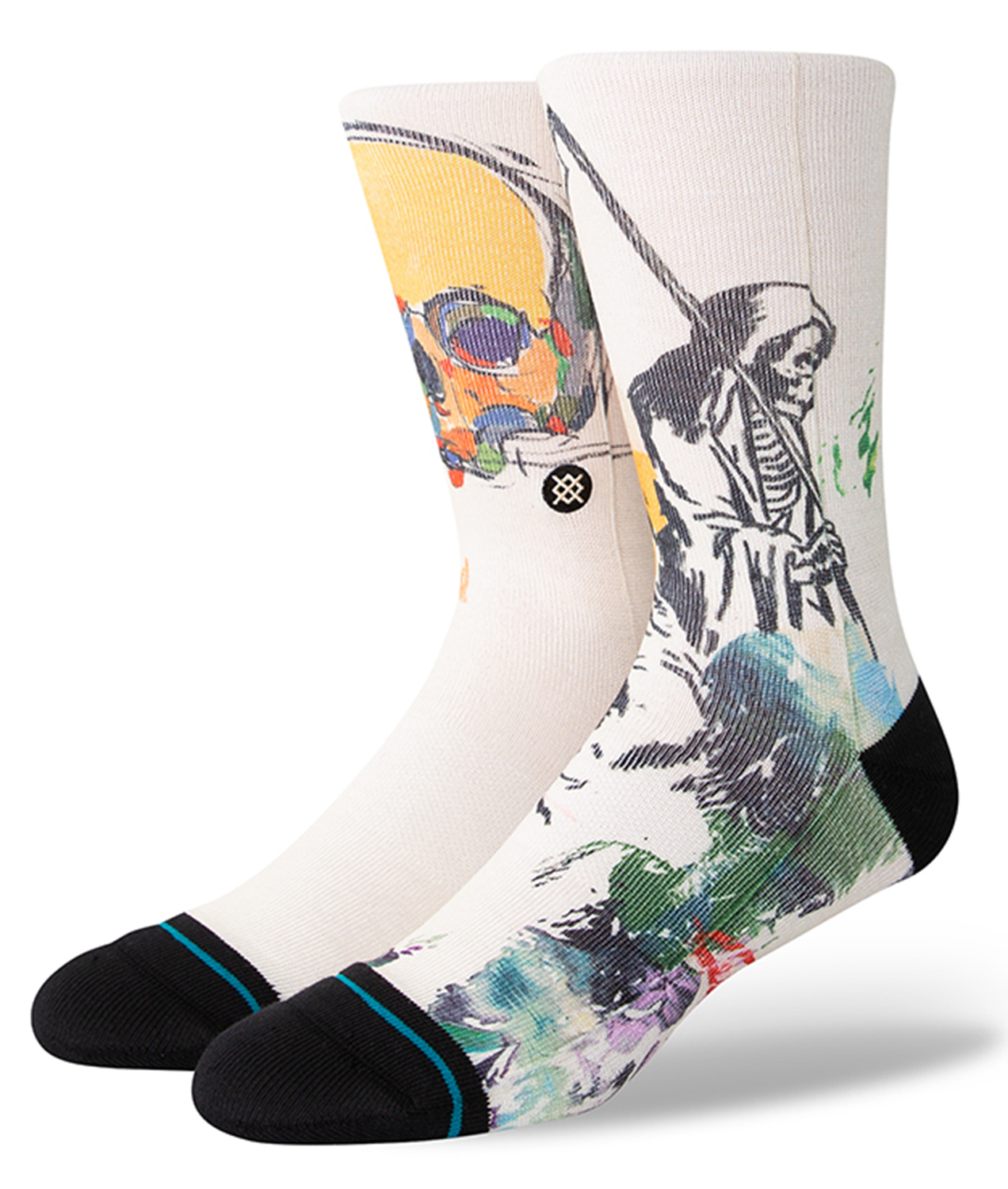 Stance Sickle Socken Vintage White 23017