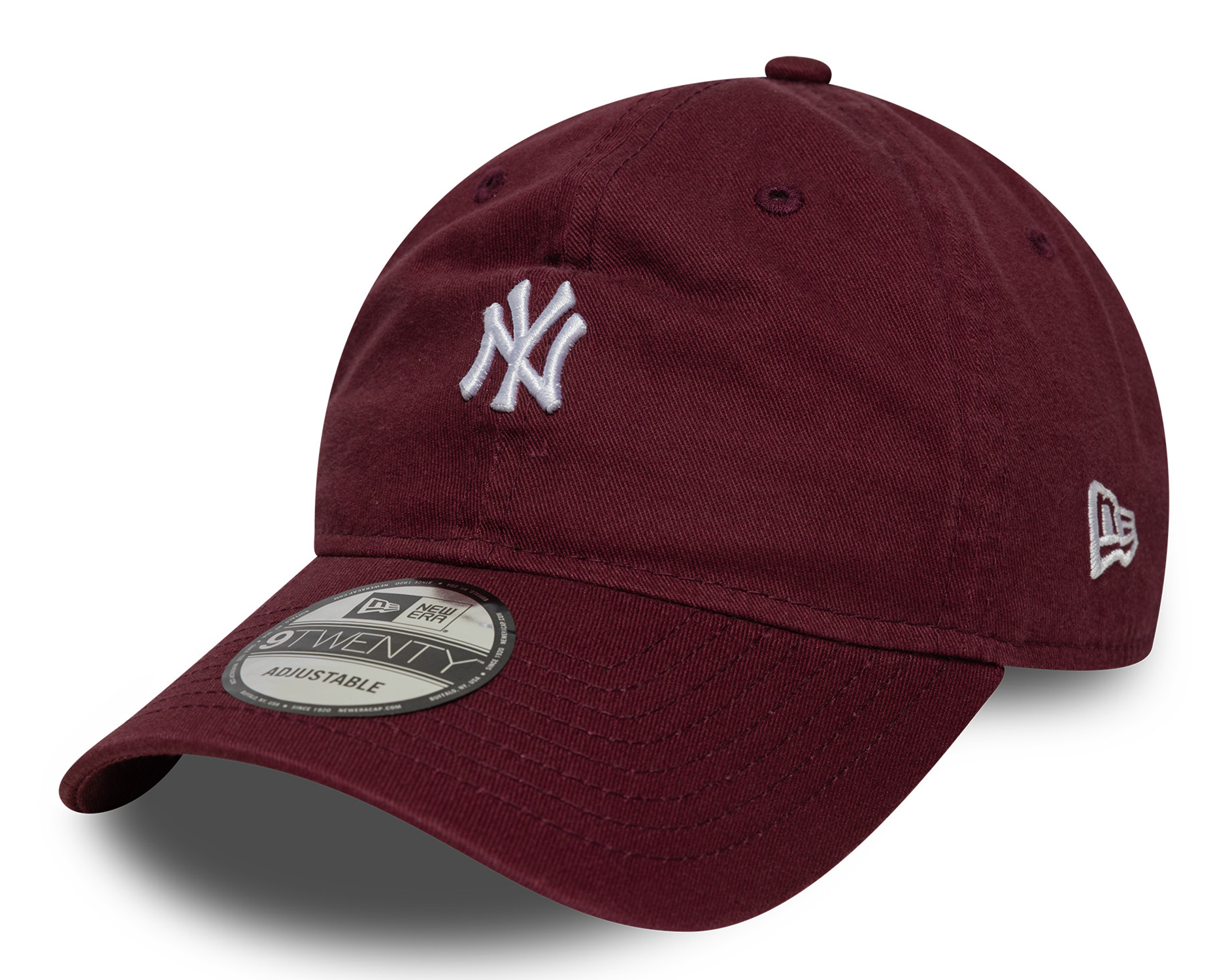 New Era Mini Logo 9Twenty Cap New York Yankees Dunkelrot 25632
