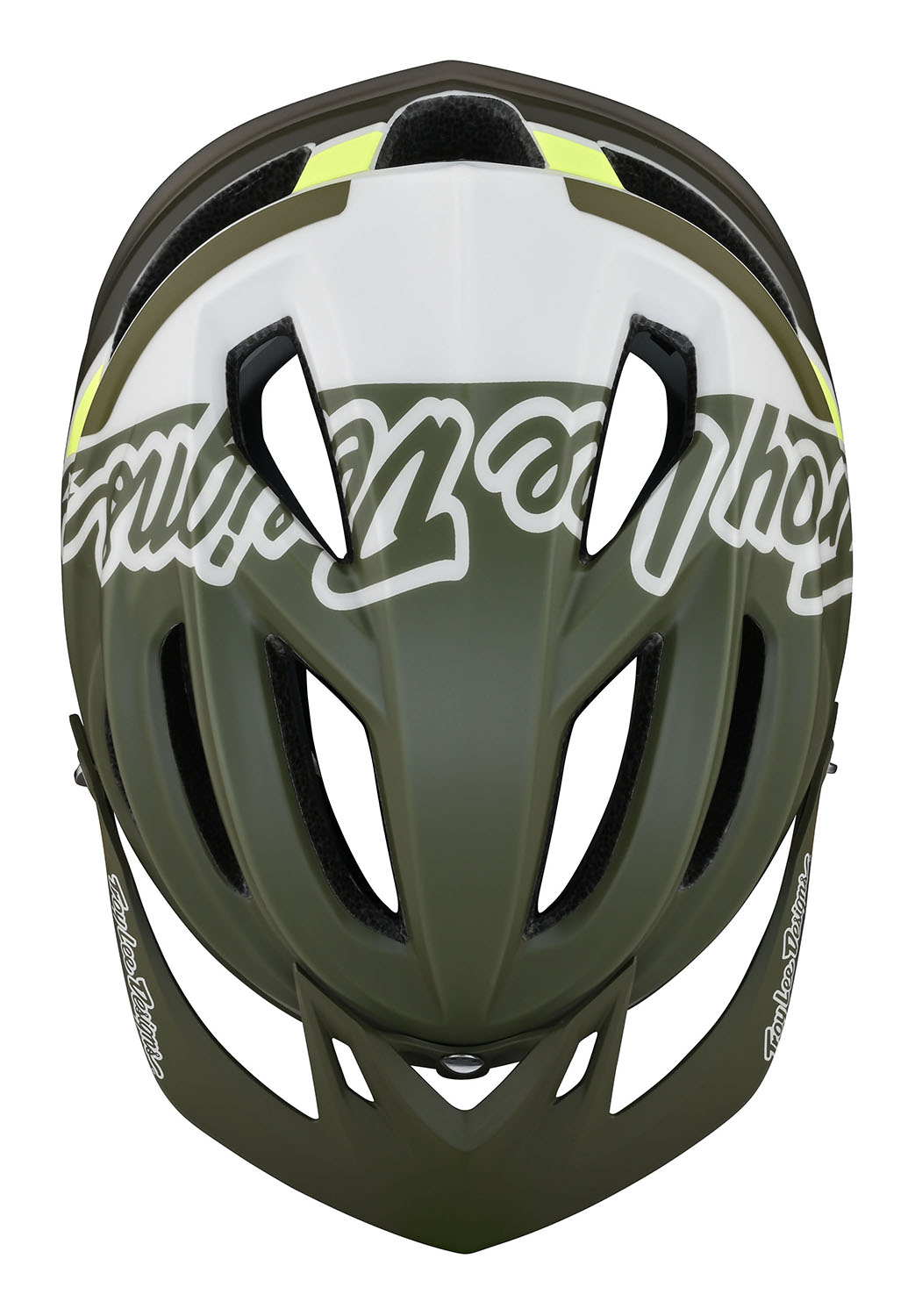 Troy Lee Designs A2 Mips Bike Helm Silhouette Green