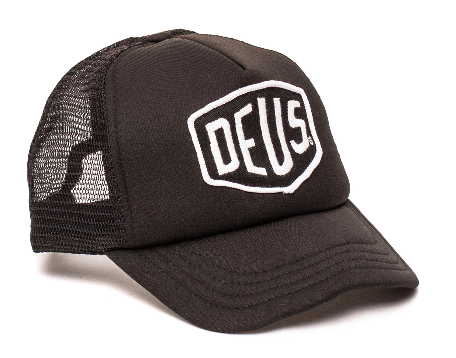 Deus Ex Machina Baylands Trucker Cap Black 18687 Deus Ex Machina Baylands Trucker Cap Black 18687