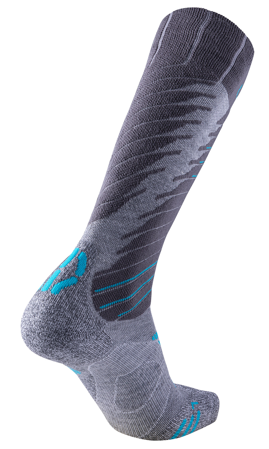 UYN Lady Ski Comfort Fit Socken Grey