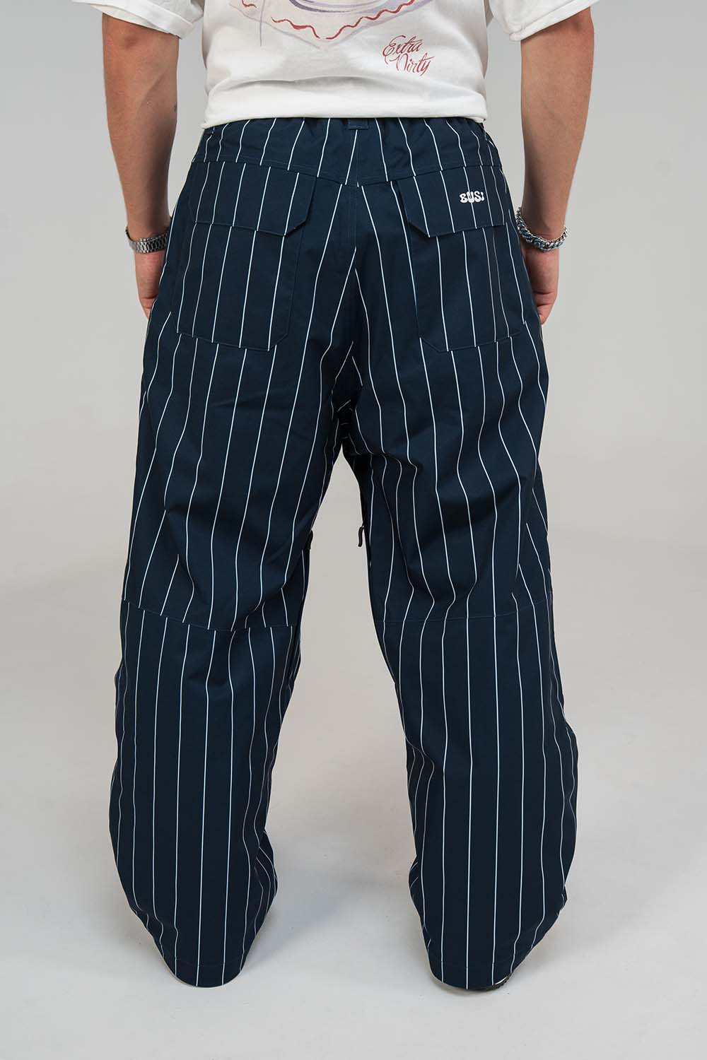 Busi Biggie Padded Ski Pant Hose Pinstripe 26/27