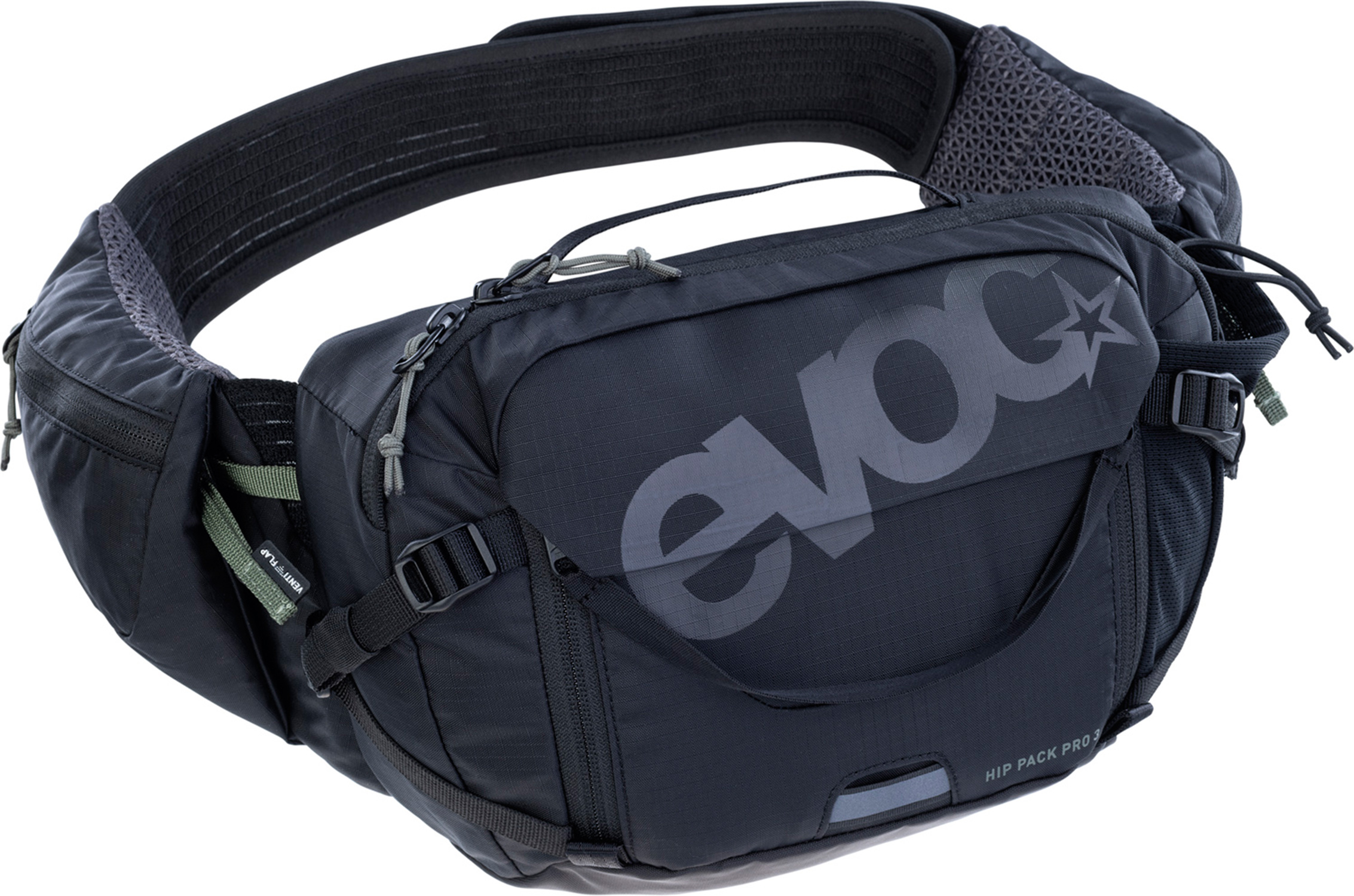 Evoc Hip Pack Pro 3L + 1.5L Bladder Black