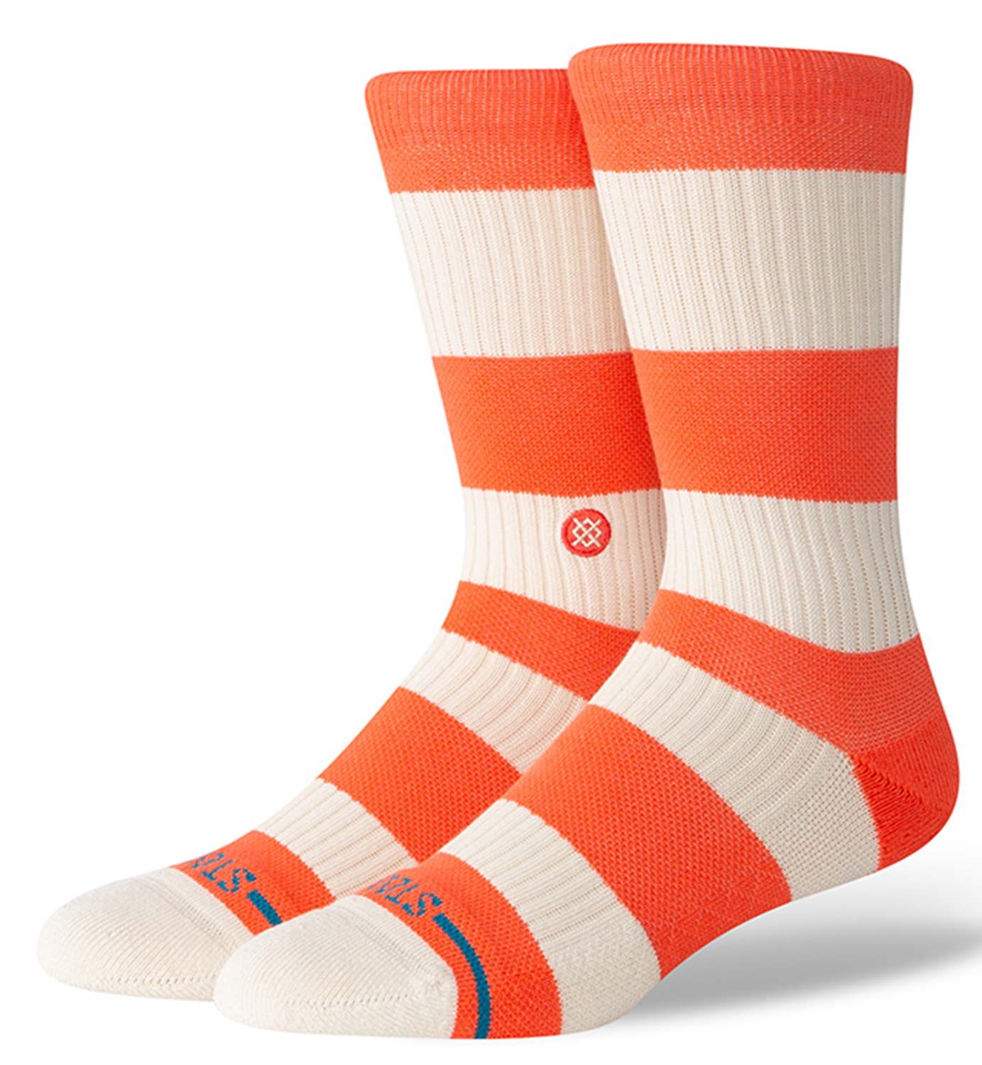 Stance Fred Crew Socken Red 25268