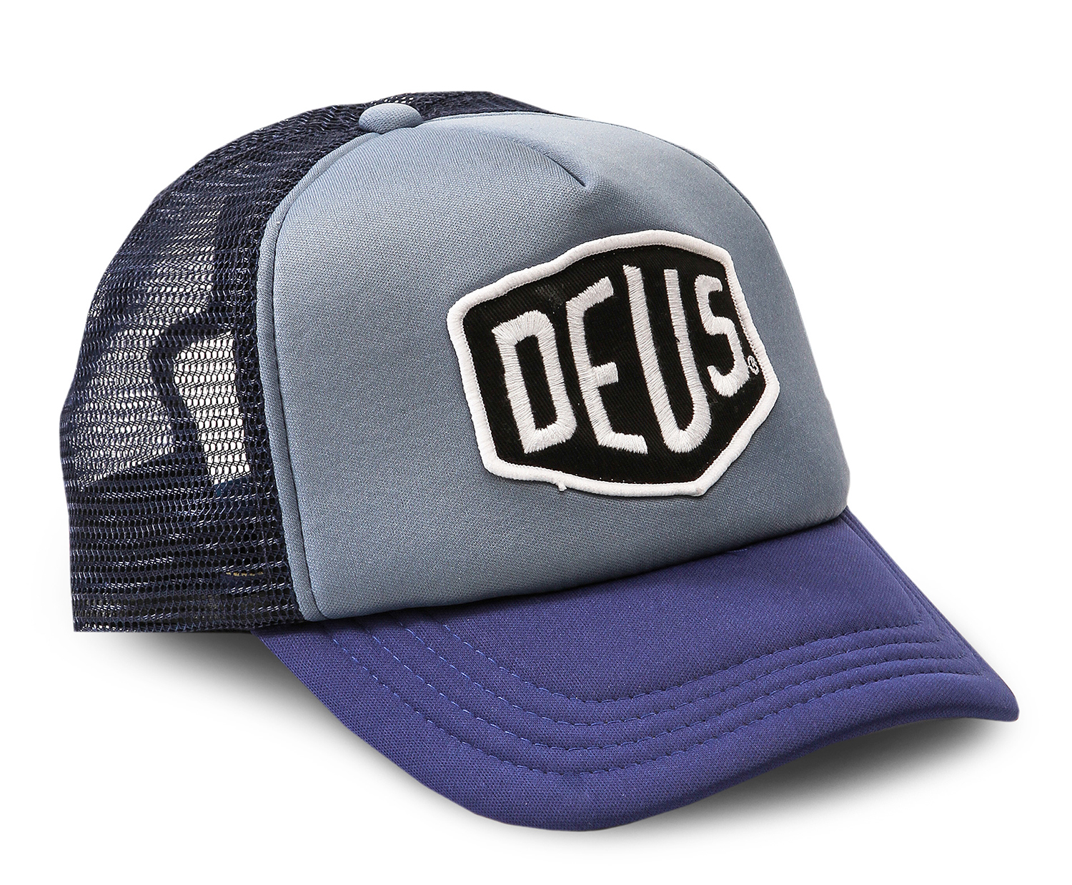 Deus Ex Machina Baylands Trucker Cap Blue 18688 Deus Ex Machina Baylands Trucker Cap Blue 18688