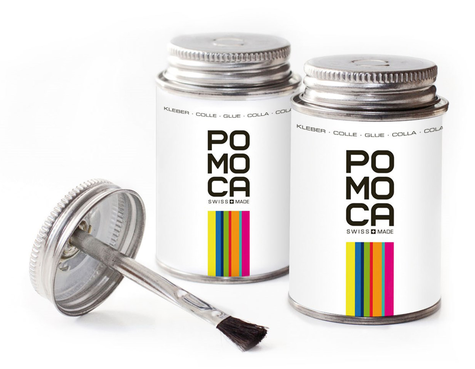 Pomoca Kleberdose Mit Pinsel 150g 23935