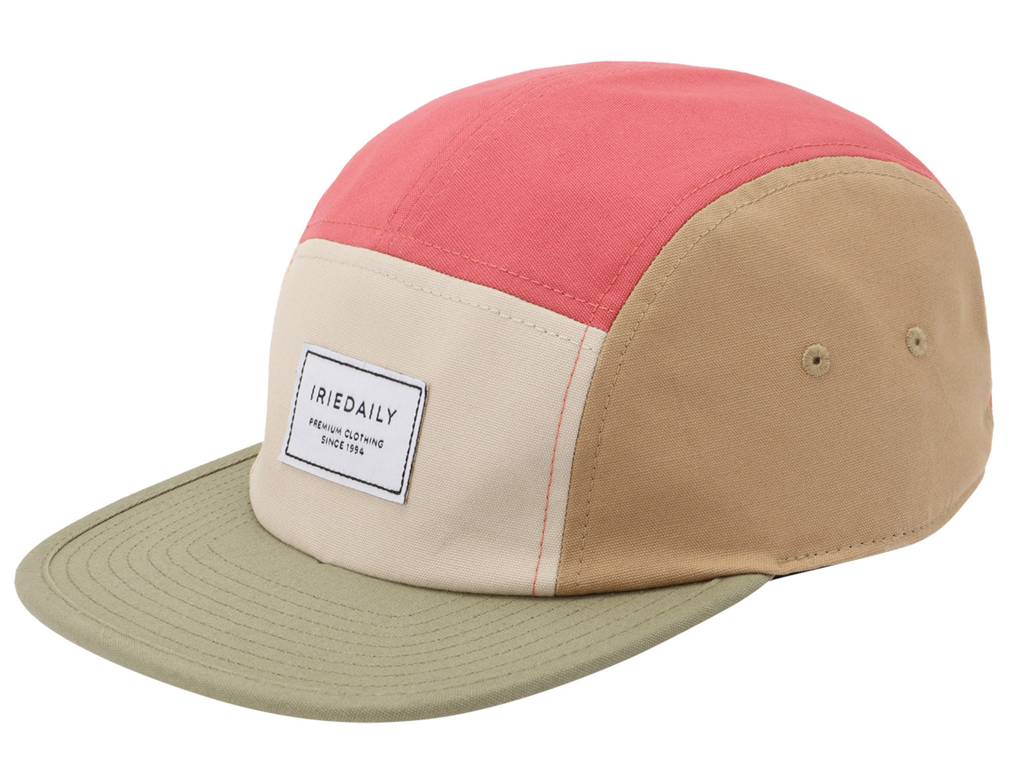 Iriedaily Millenio 5 Panel Cap Olive Red 26082