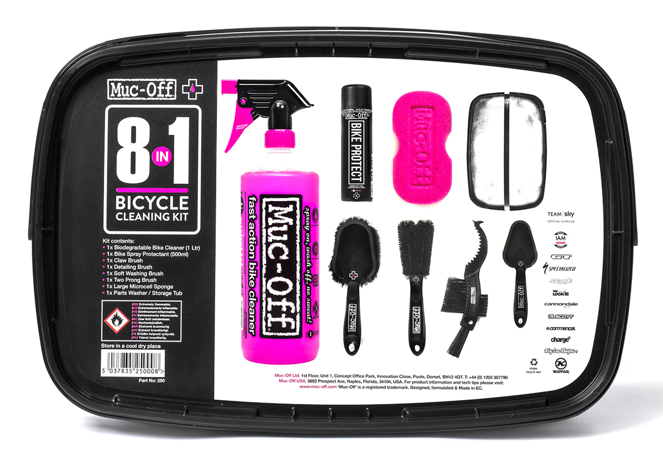Muc-Off Pit Kit Reinigungskit 8 in One 500ml 23297
