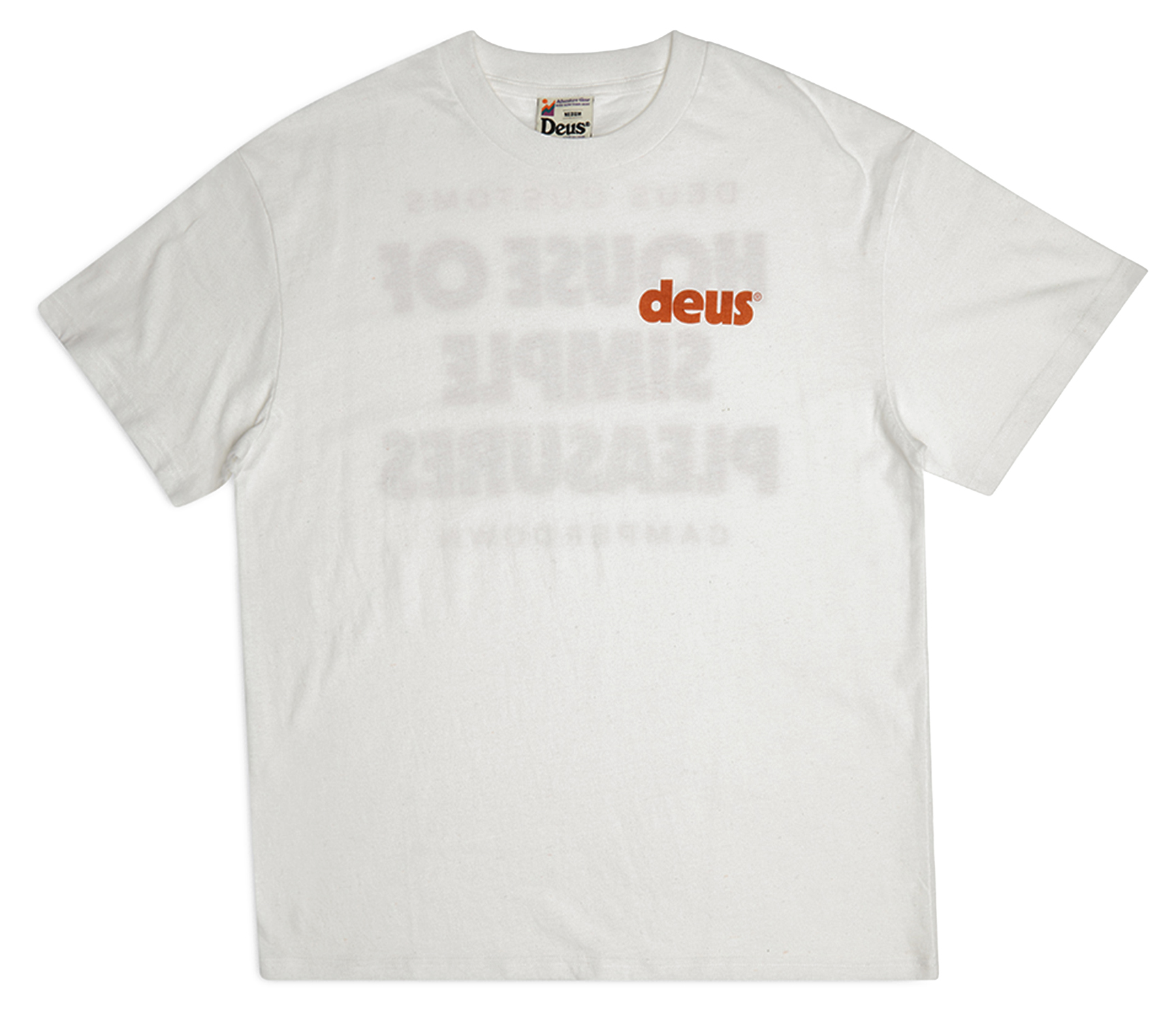 Deus Ex Machina Base T-Shirt Vintage White 22970