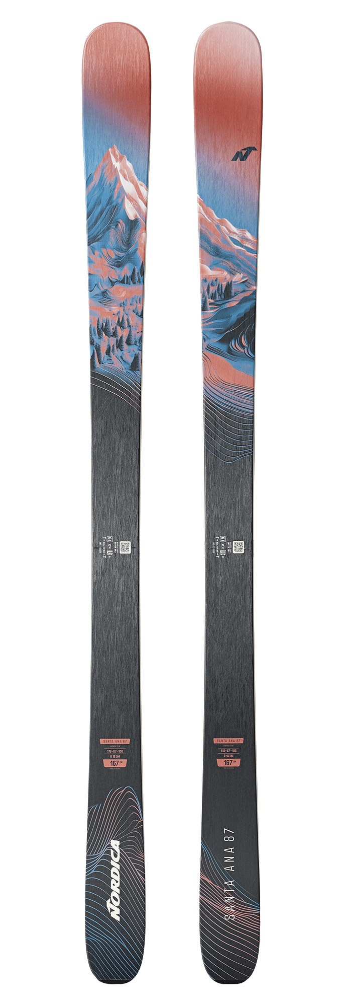 Nordica Santa Ana 87 Damen All Mountain Ski 26/27 26739