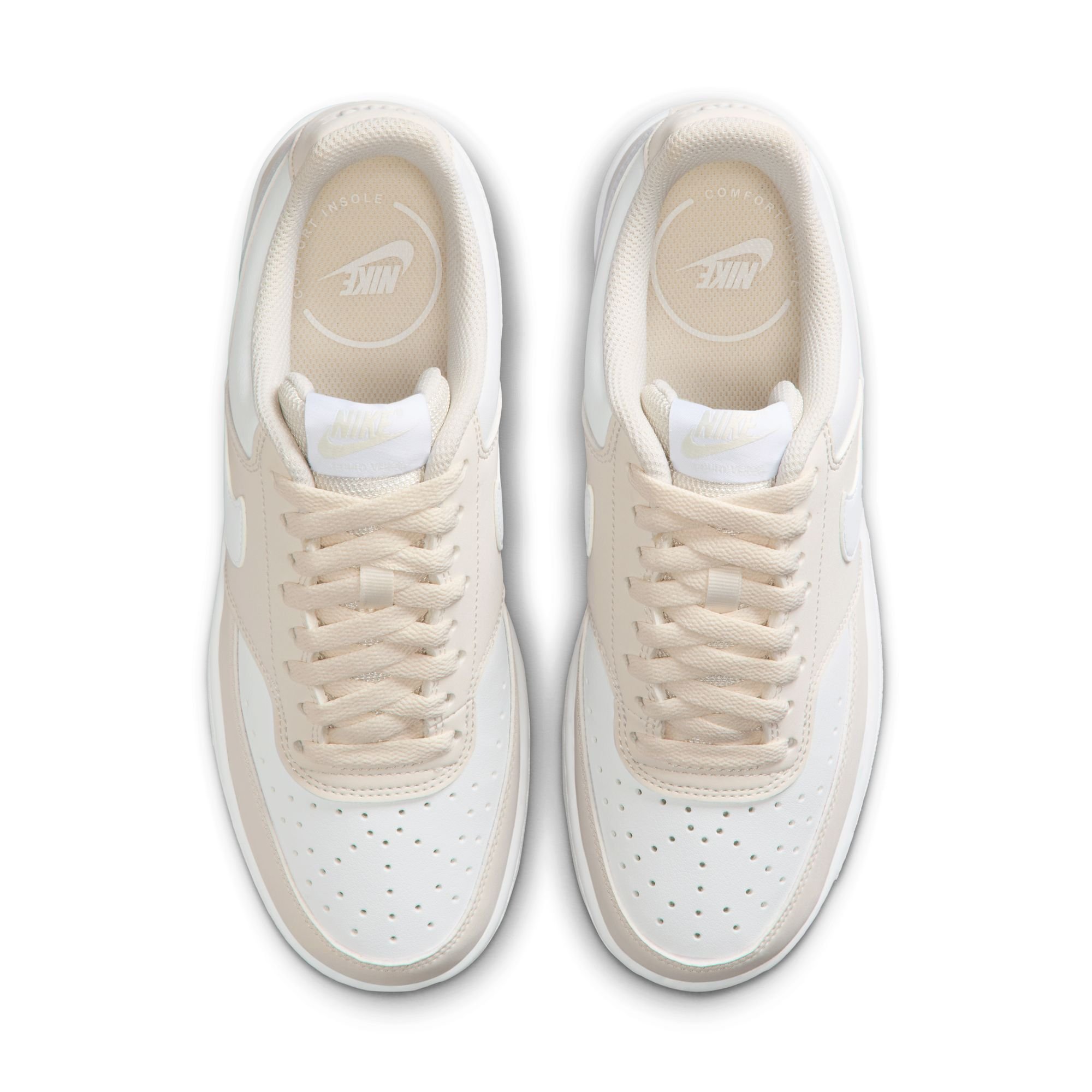 Nike Damen Court Vision Low Phantom White