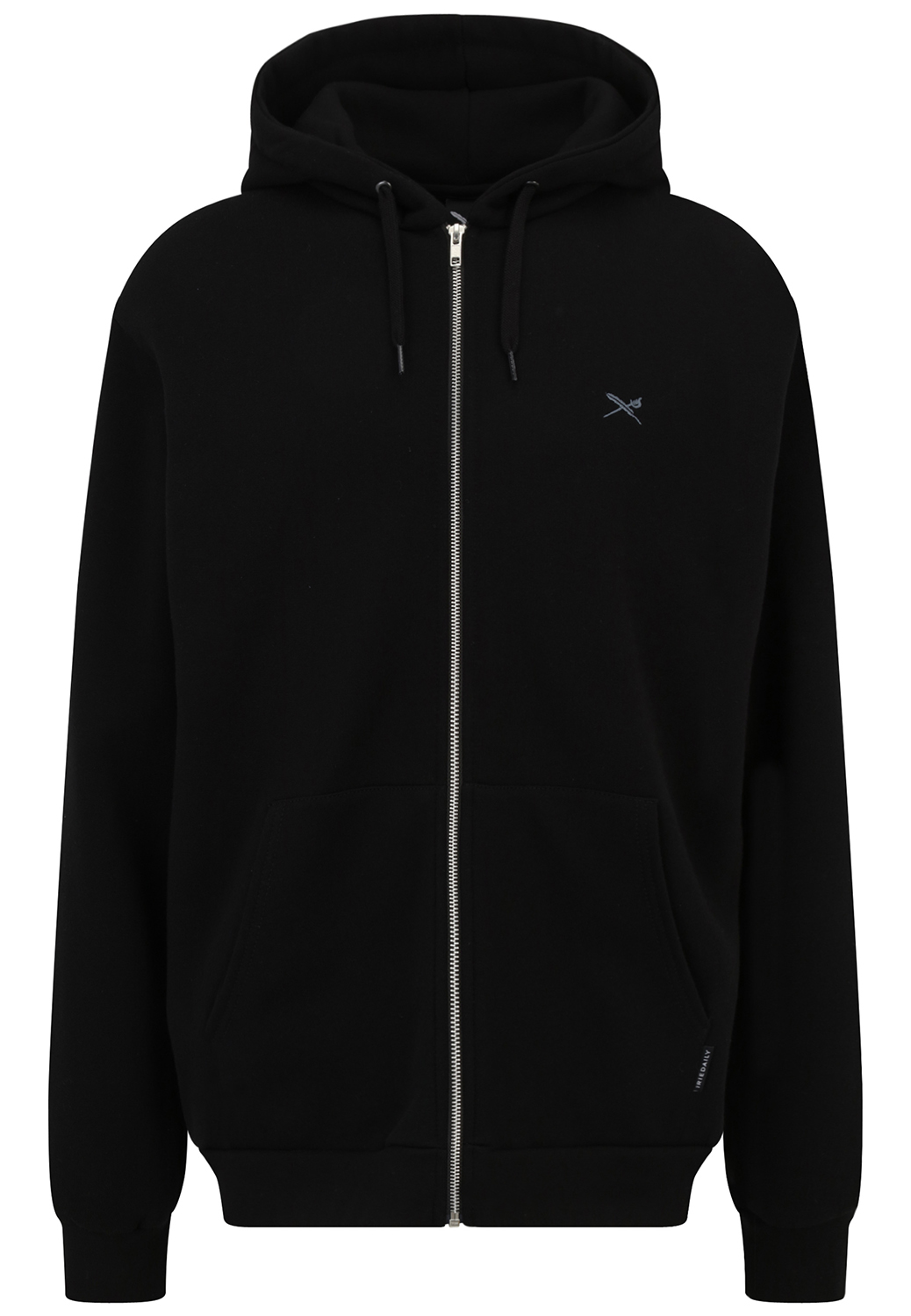 Iriedaily Mini Flag 2 Zip Hoody Black 26476