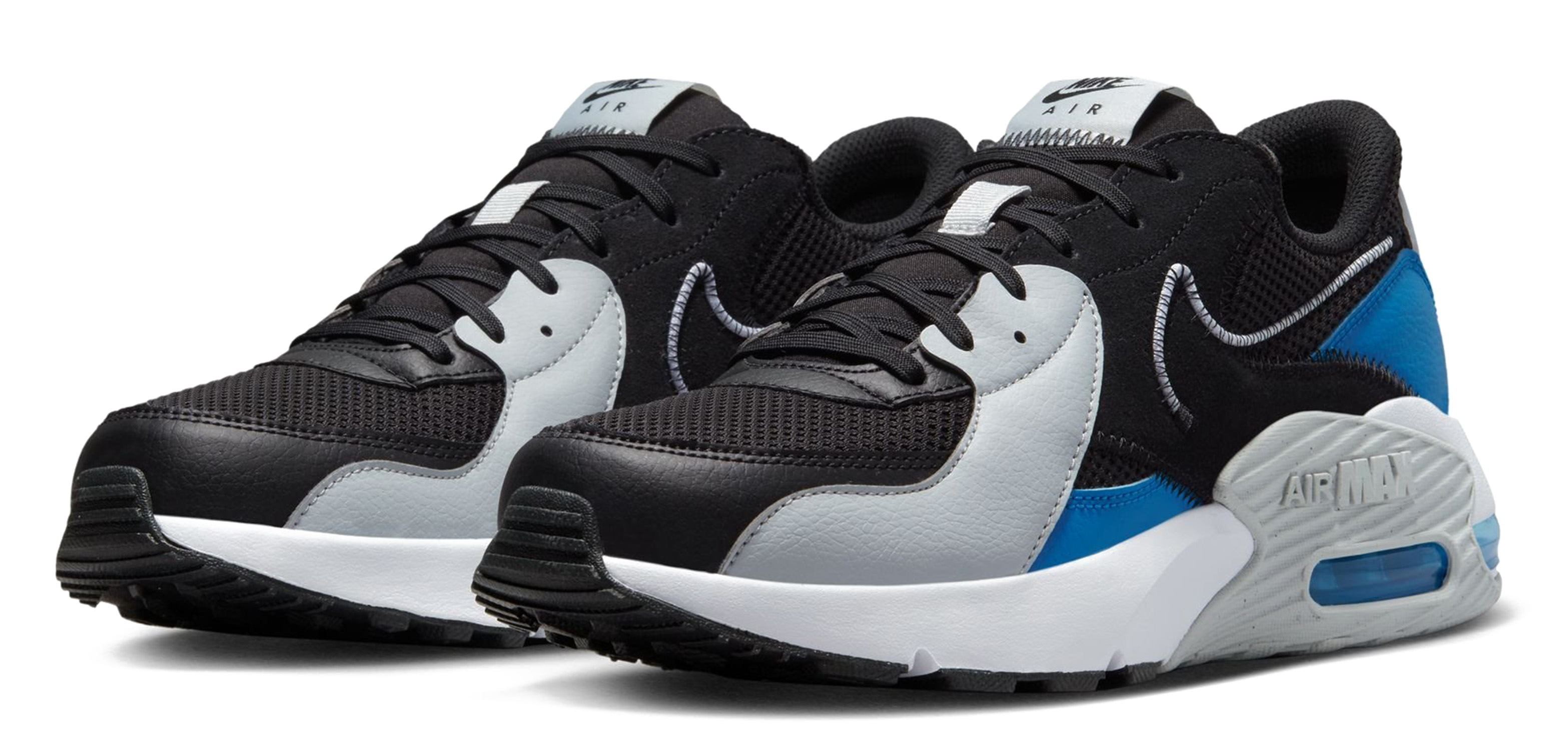 Nike Air Max Excee Black White Photo Blue 22765 Nike Air Max Excee Black White Photo Blue 22765