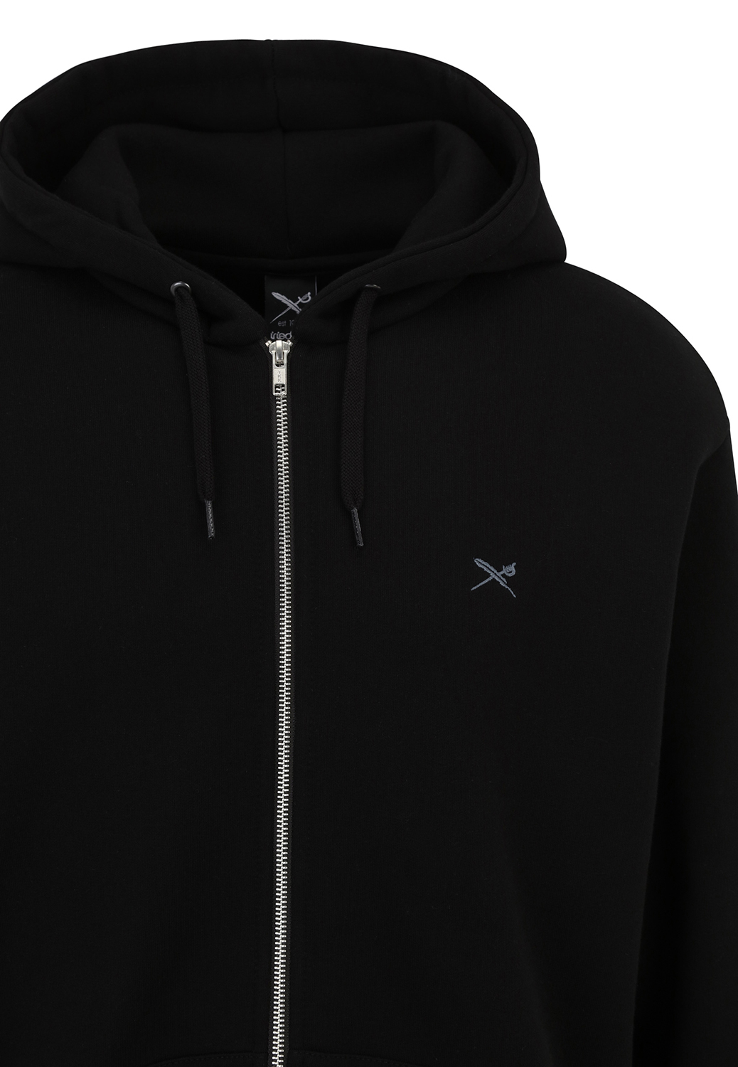 Iriedaily Mini Flag 2 Zip Hoody Black