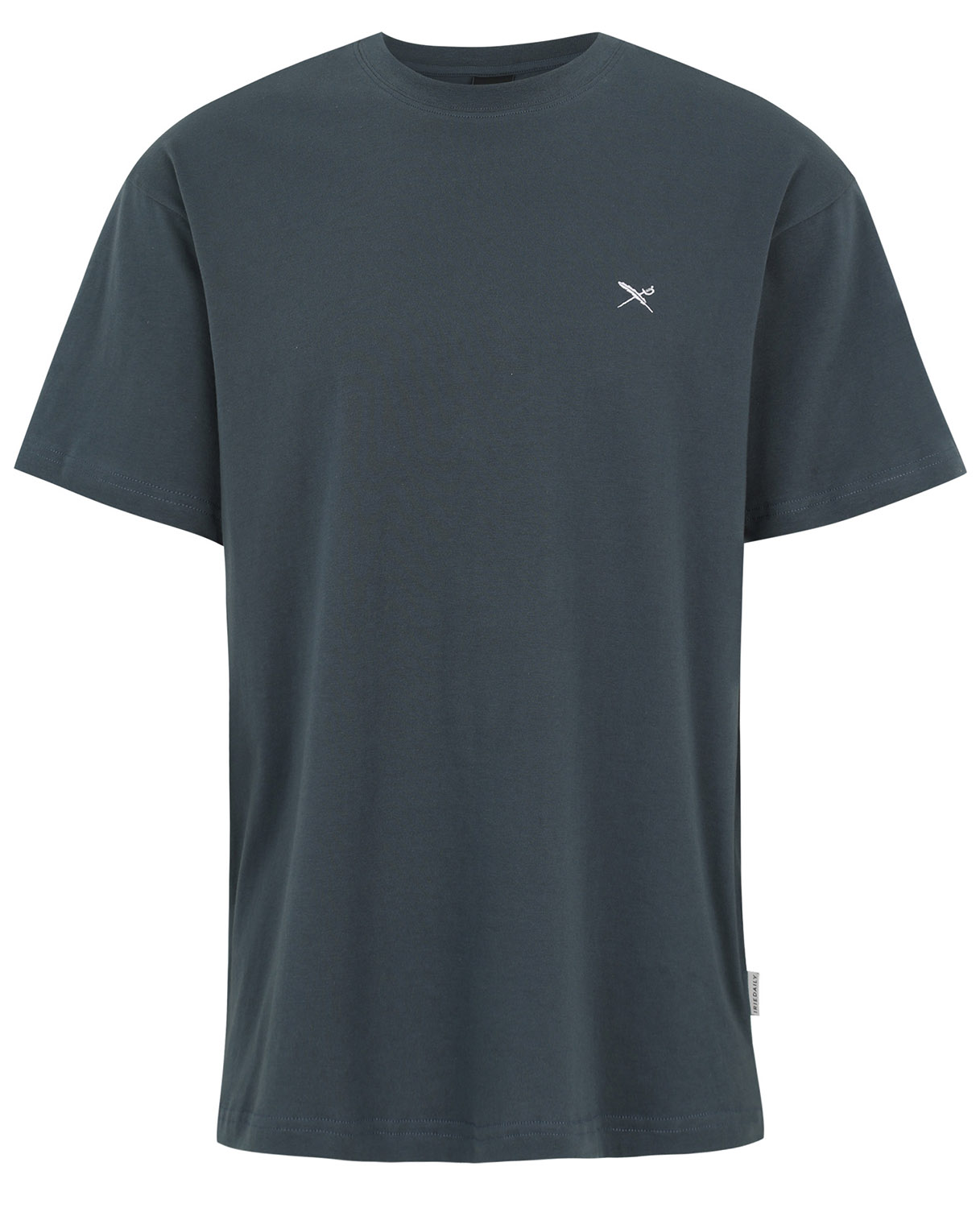 Iriedaily Mini Flag Relaxed T-Shirt Dark Steel 26050