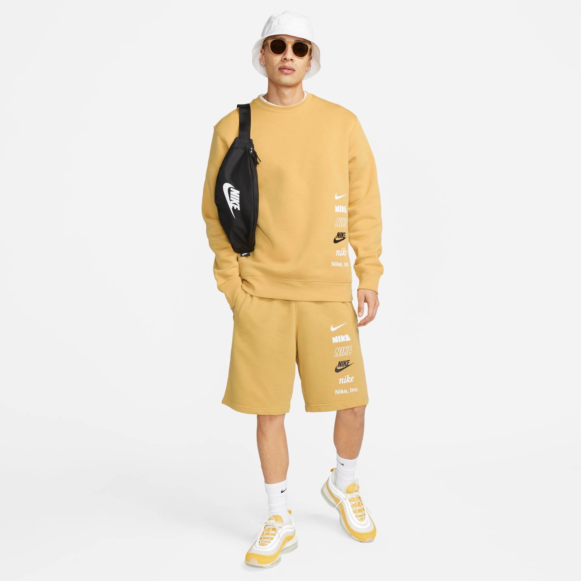 Nike Club Fleece Short French Wheat Gold