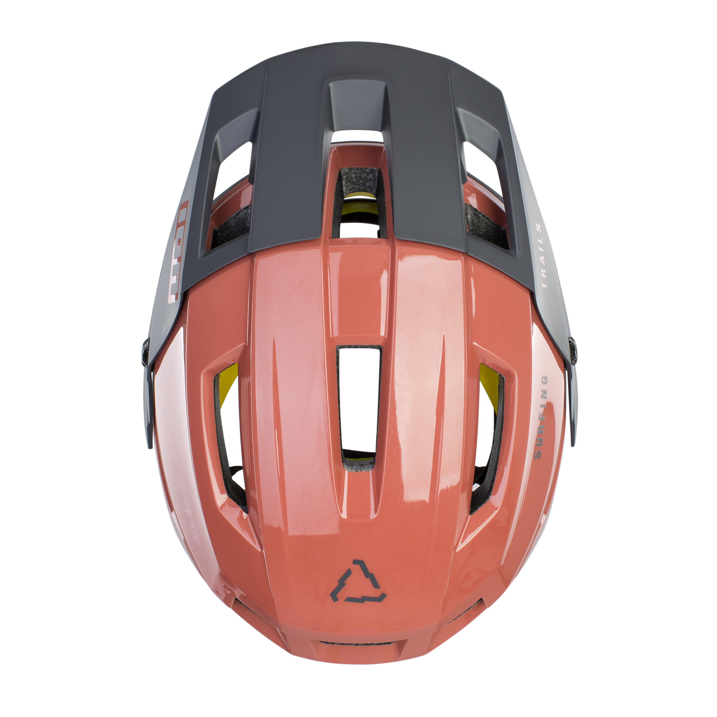 Ion Traze Amp Mips Bike Helm Crimson Earth