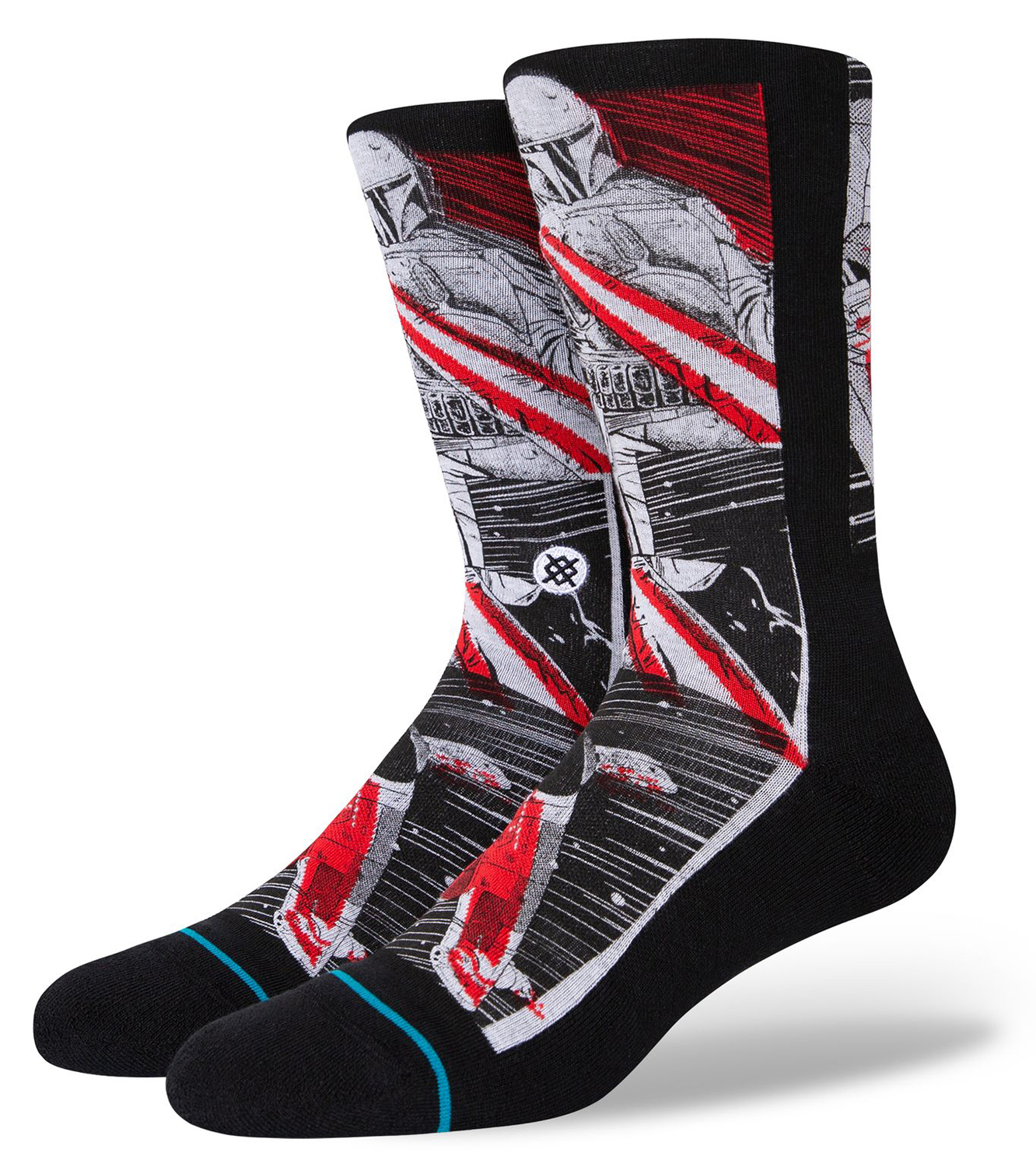 Stance Manga Boba Socken Black 20471