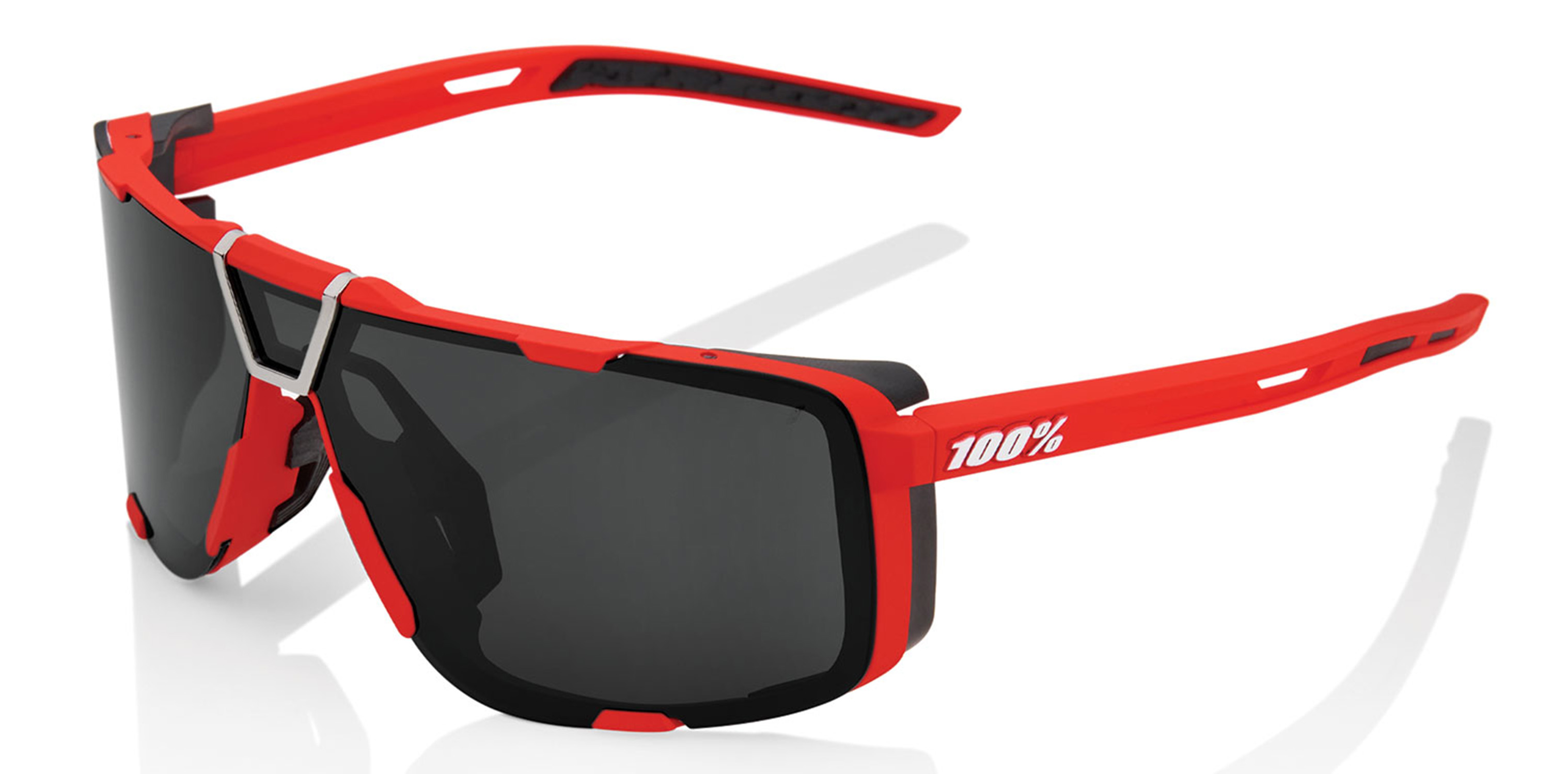 100% Eastcraft Soft Tact Red Mirror Sonnenbrille 21488