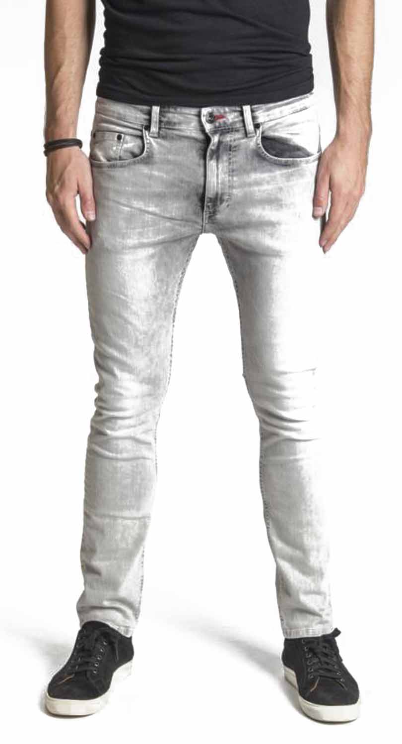 RVLT Revolution Slim Denim Jeans Bleach