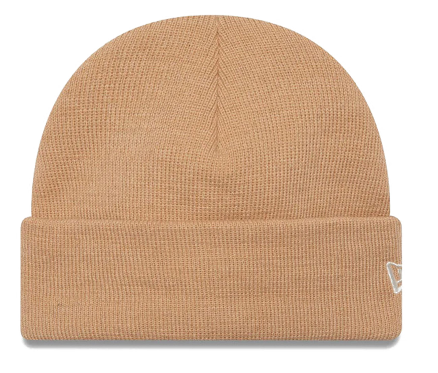 New Era Short Cuff Knit Beanie Beige 24589