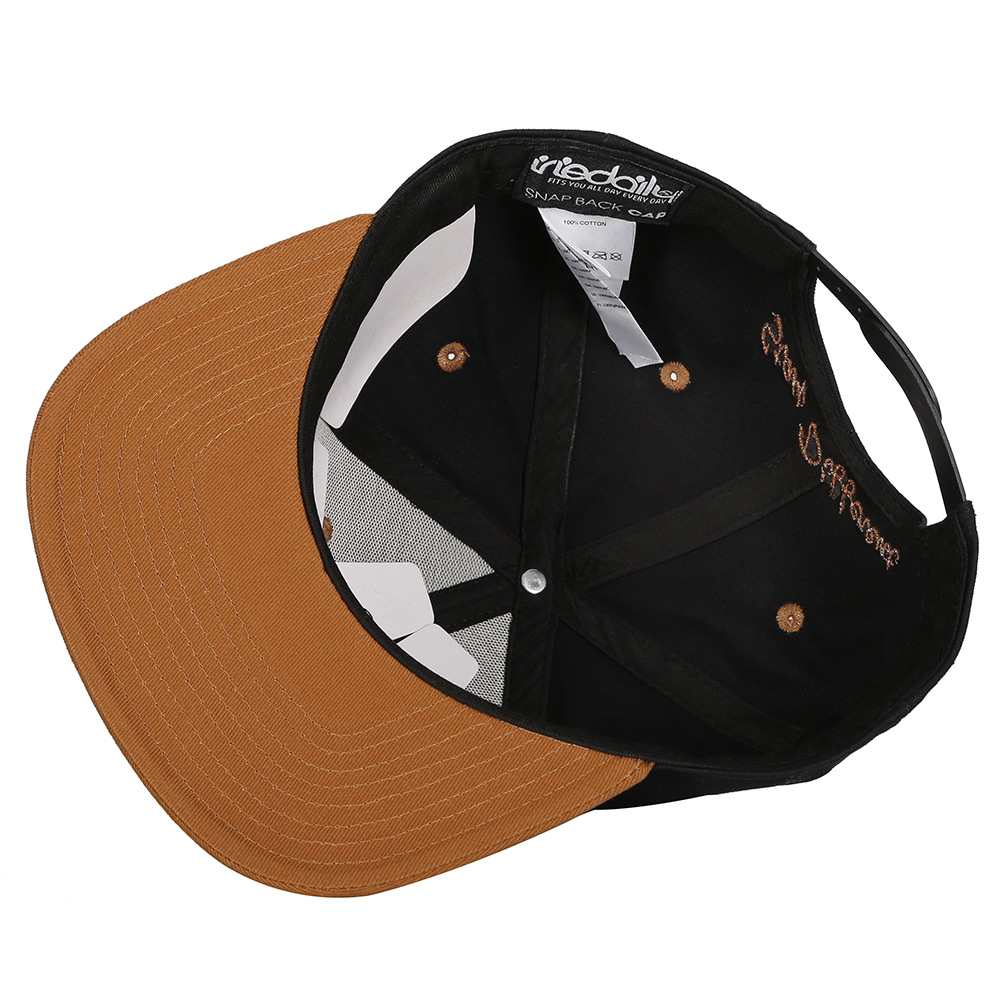 Iriedaily Daily Contra Snapback Cap Black