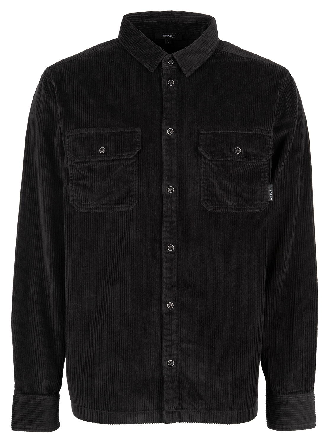 Iriedaily Bubble Cord Shirt Hemd Black 25599
