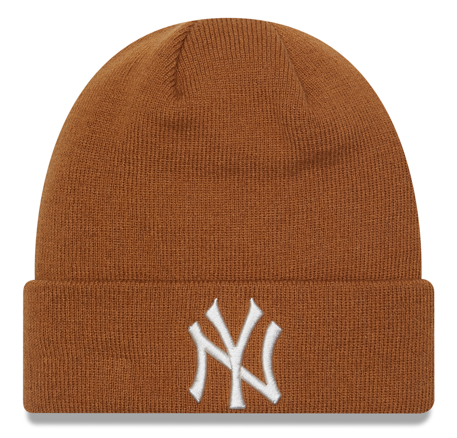 New Era Essential Cuff Beanie New York Yankees Taupe Stone