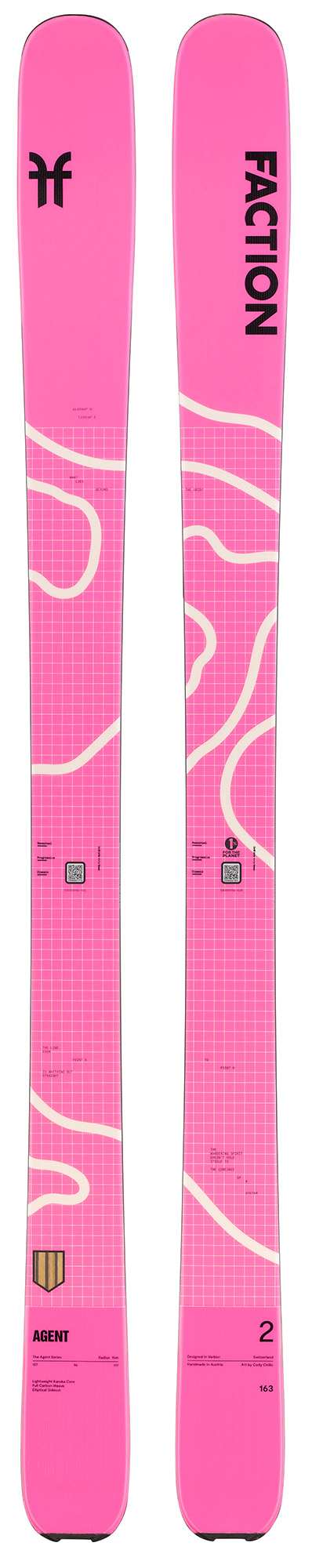 Faction Agent 2 Tourenski Pink 25/26 25853