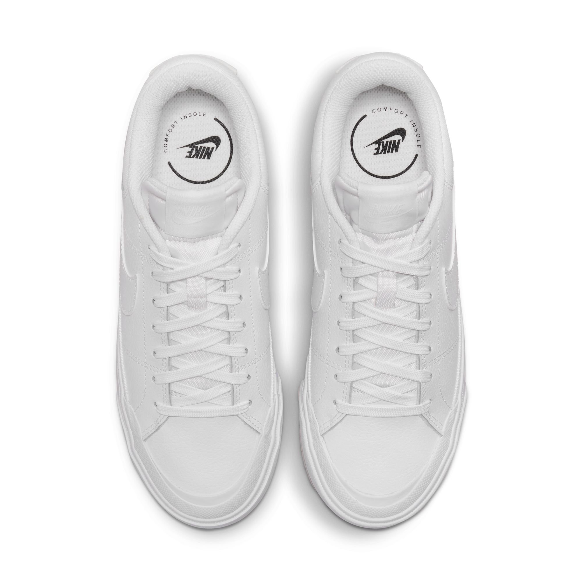 Nike Damen Court Legacy Lift White White