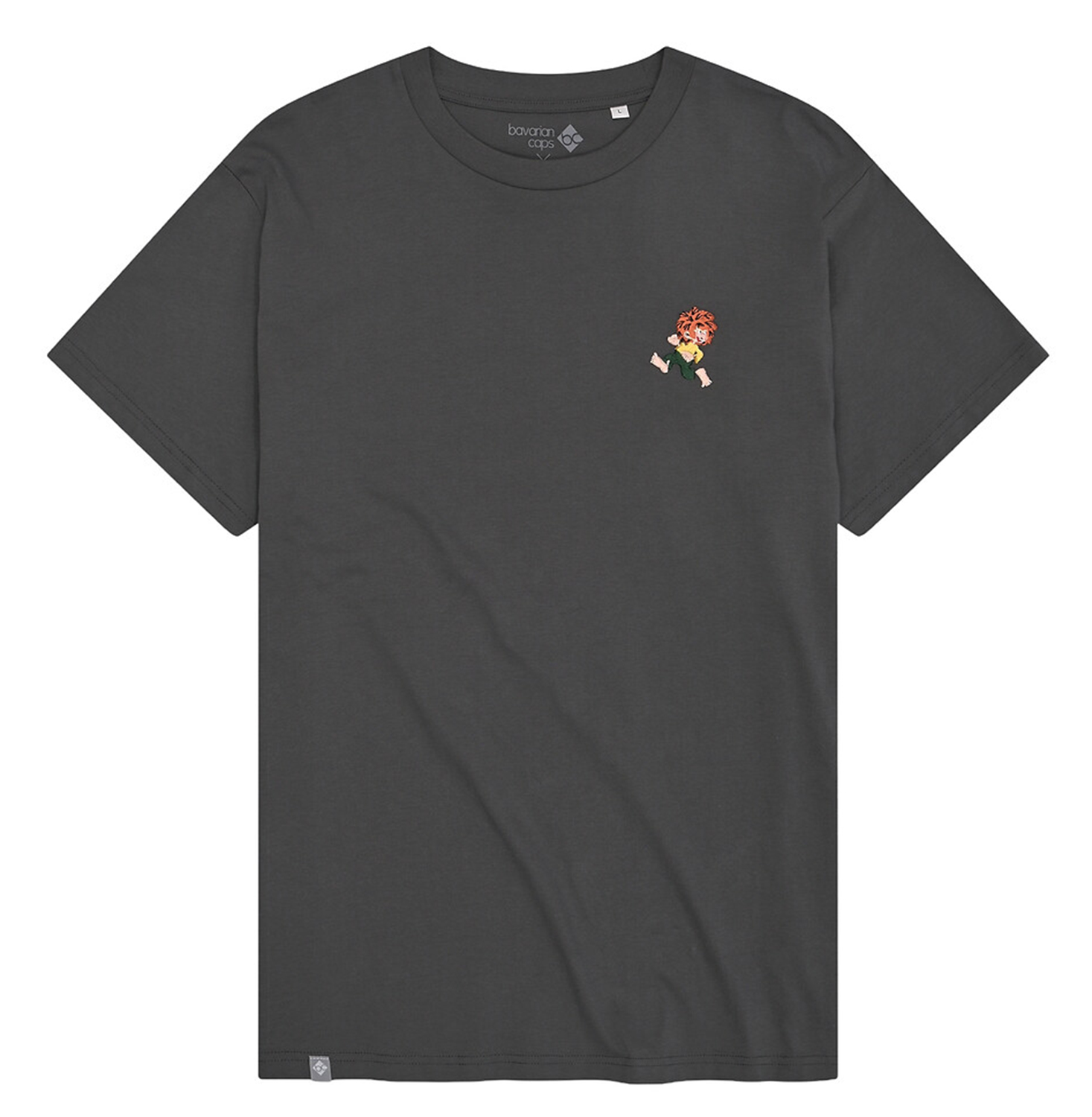 Bavarian Caps Grantler Klub: Pumuckl T-Shirt Dunkelgrau