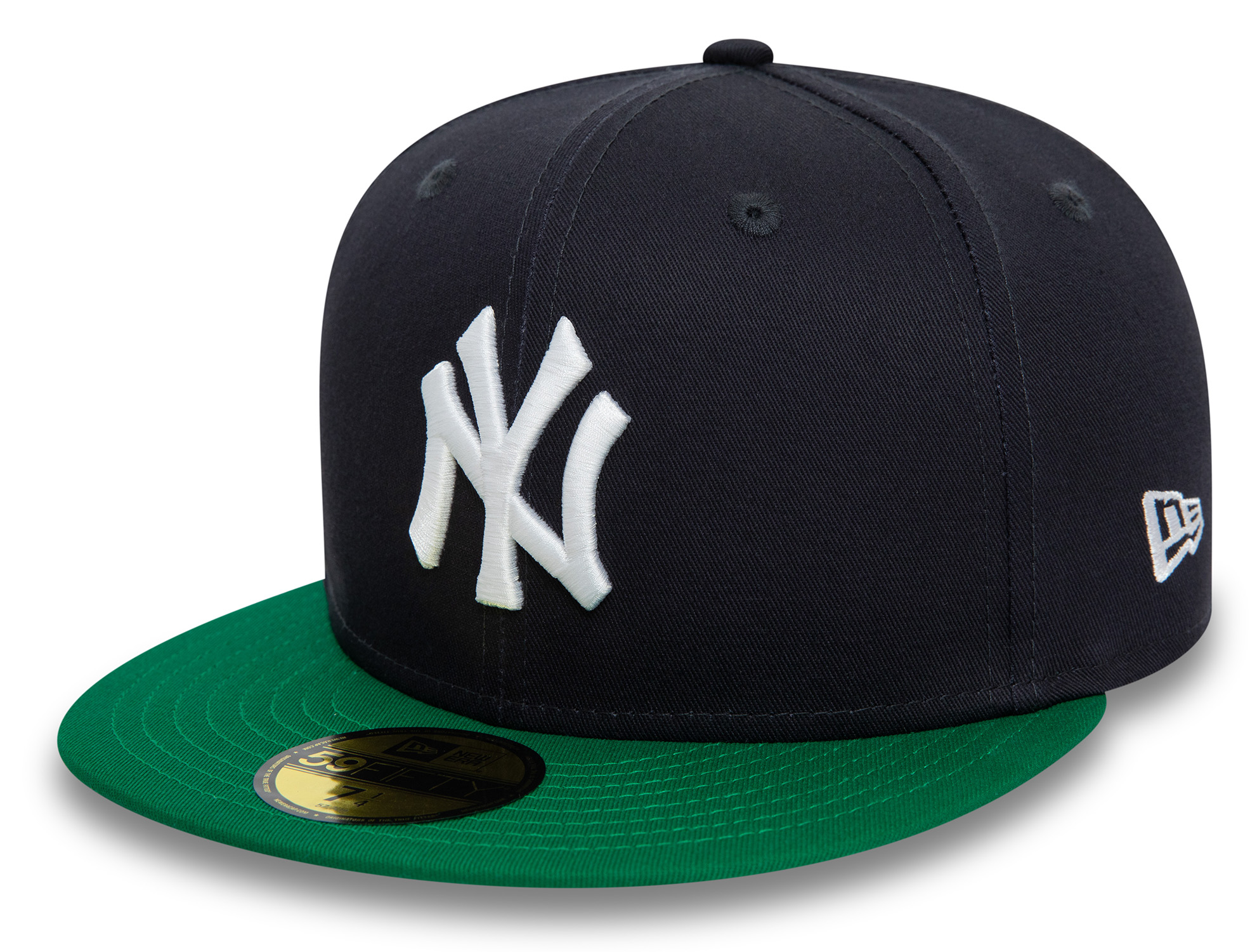 New Era Team Colour 59Fifty Cap New York Black Green 24037