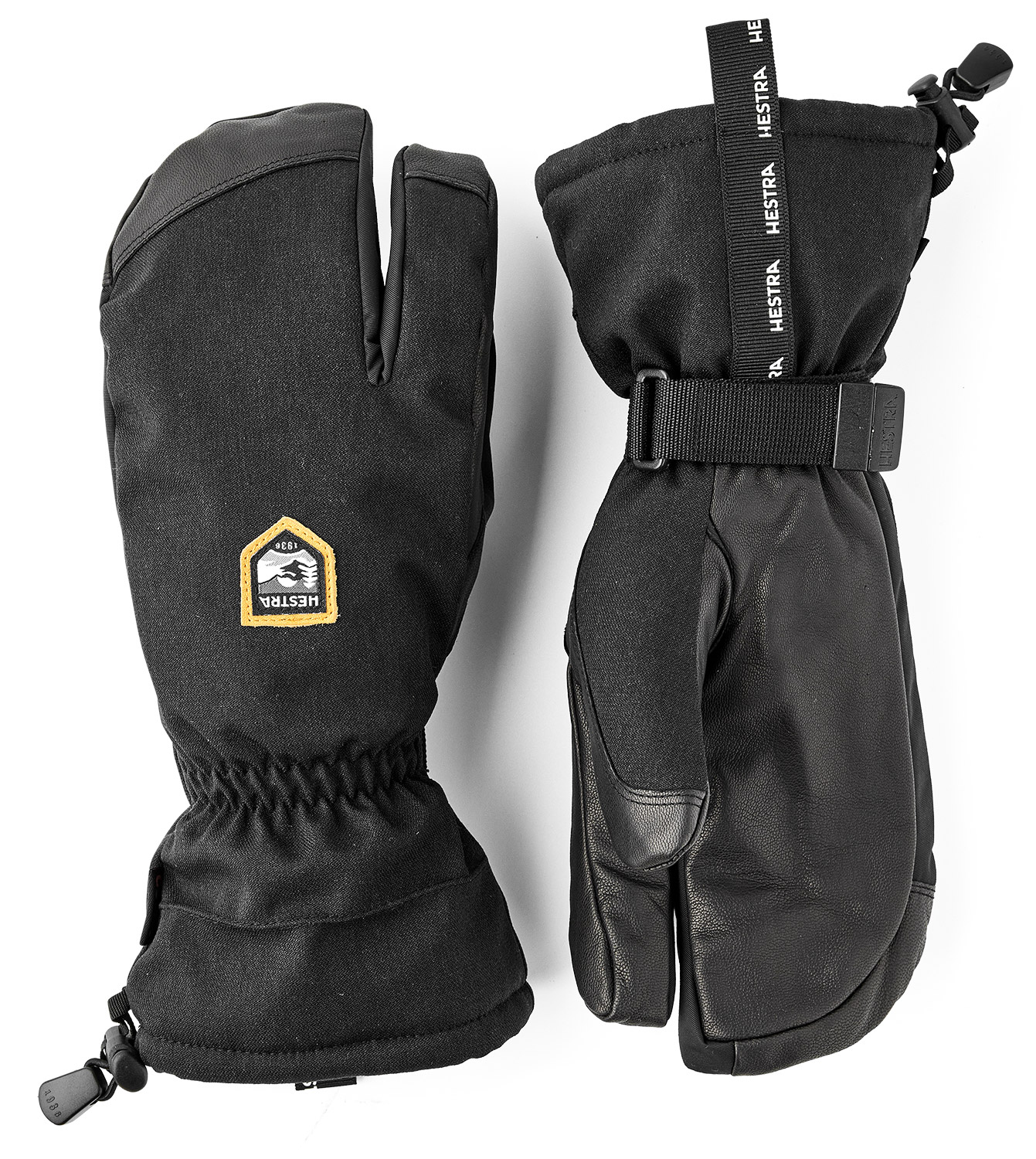 Hestra CZone Mountain 3 Finger Handschuh Black 25/26 24822