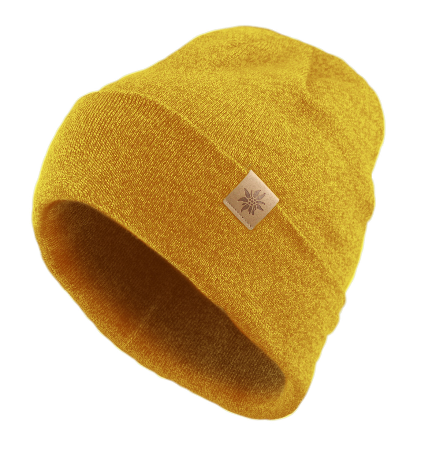 Bavarian Caps Haum Beanie Senf Melange 20429