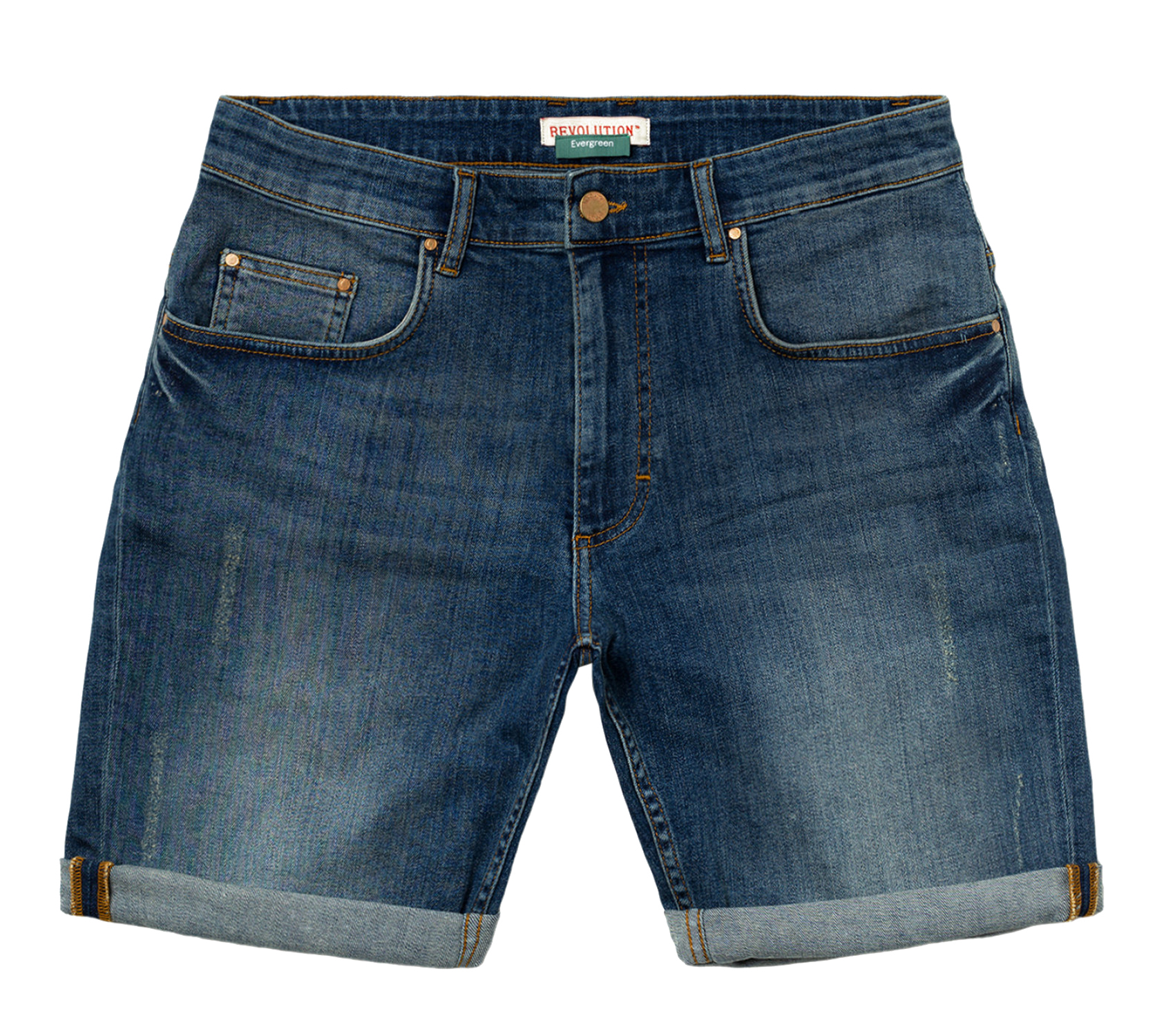 RVLT Revolution Denim Short Blue