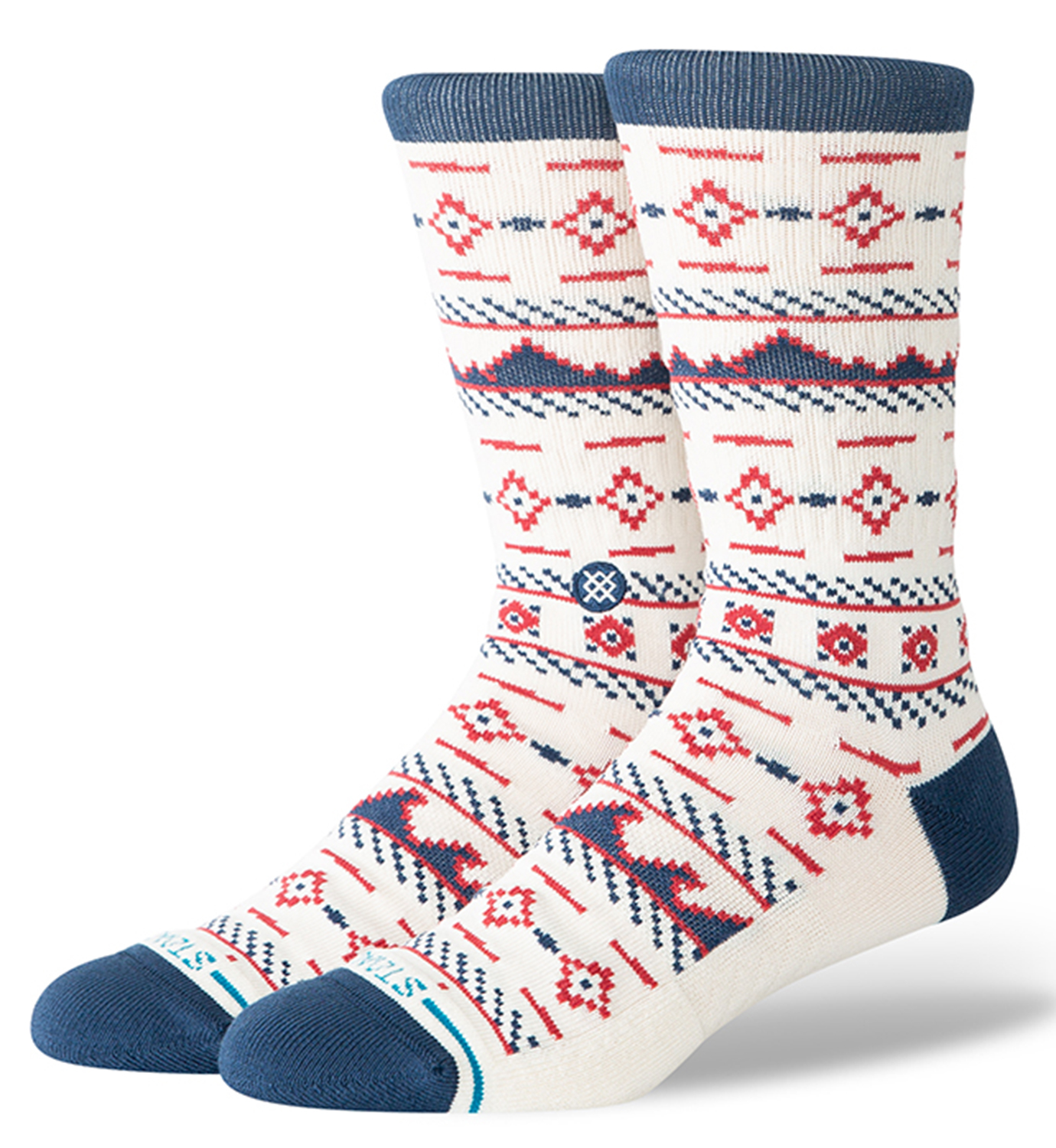 Stance Rising Tide Crew Socken Cream 26504