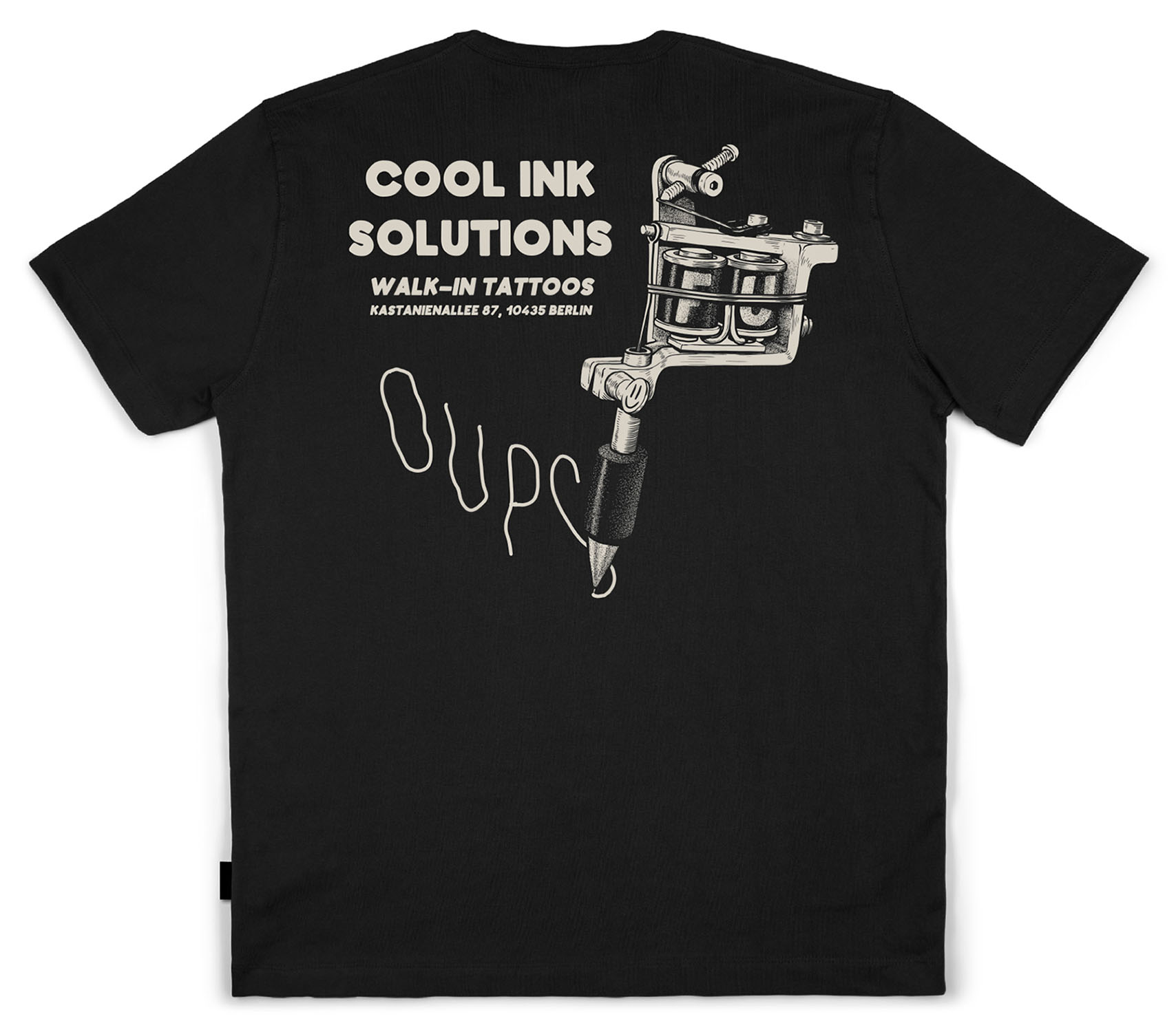 The Dudes Cool Ink T-Shirt Black 25213