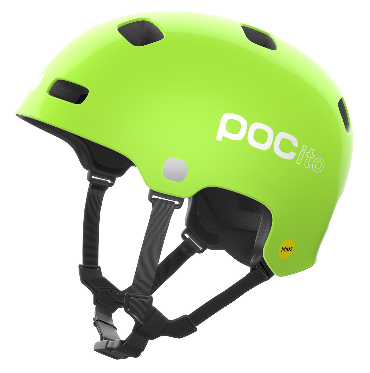 POC Pocito Crane Mips Bike Helm Yellow 19868 POC Pocito Crane Mips Bike Helm Yellow 19868
