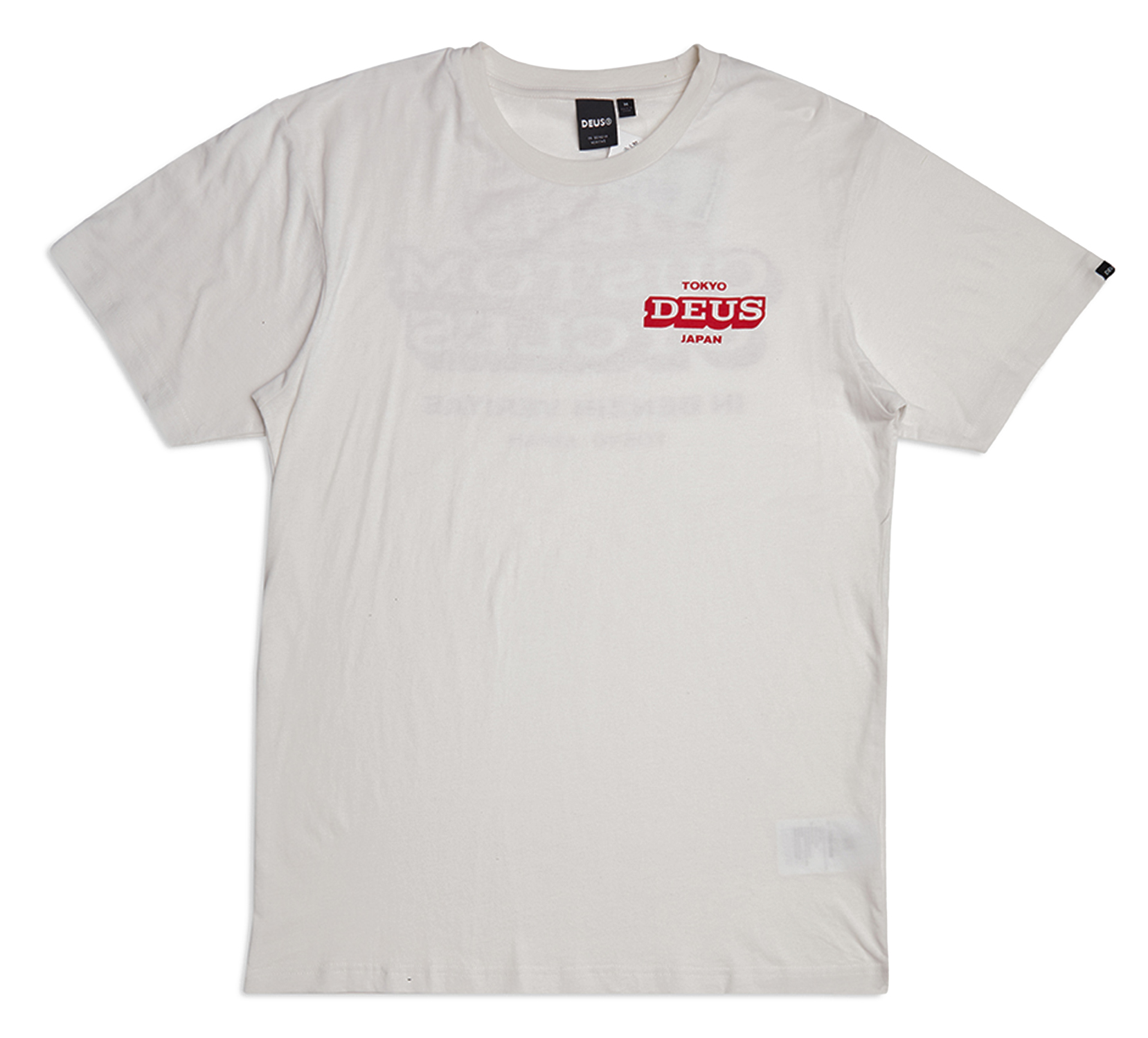 Deus Ex Machine Redline T-Shirt Vintage White 22963