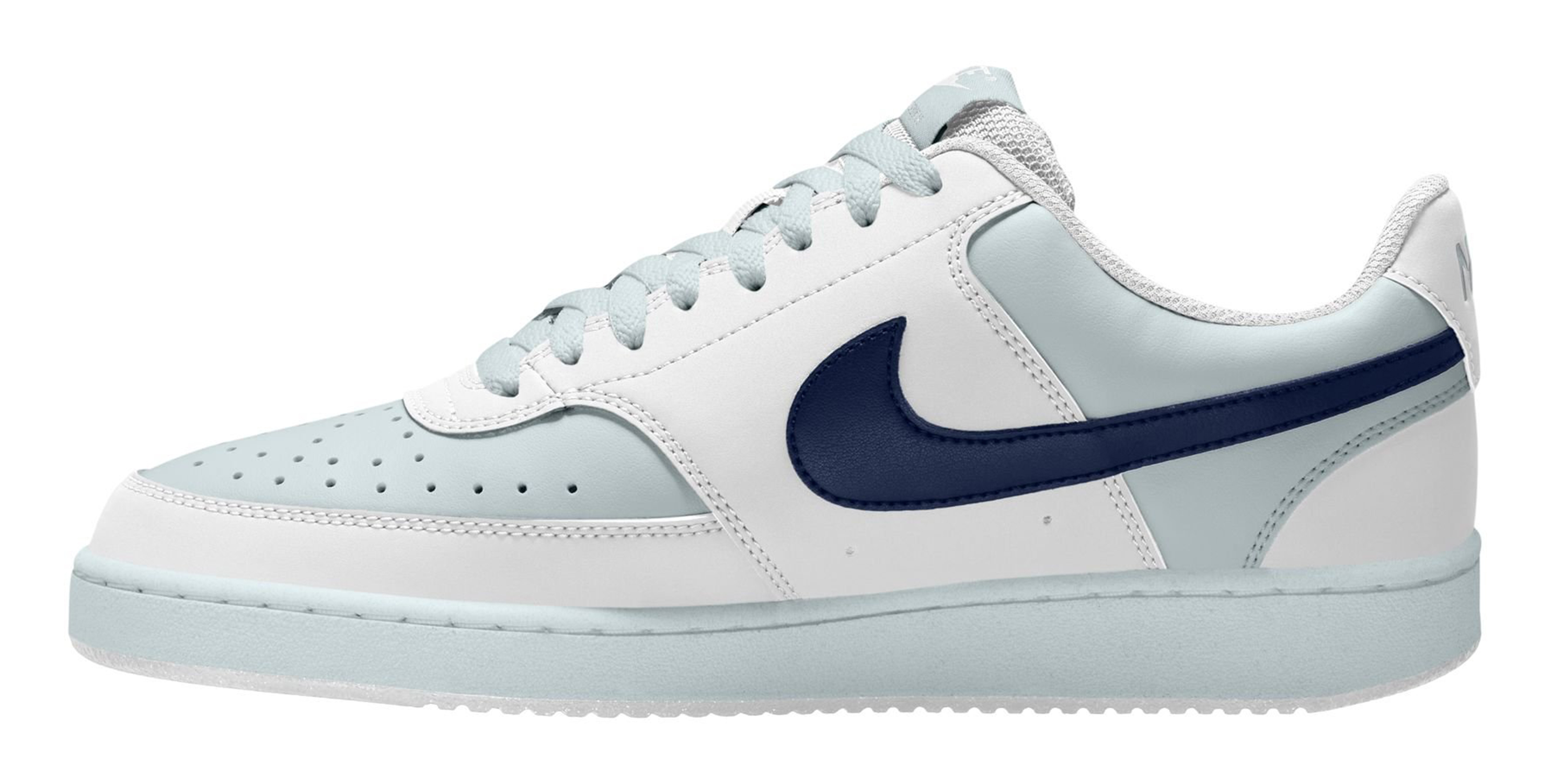 Nike Court Vision Low White Midnight Navy 26464