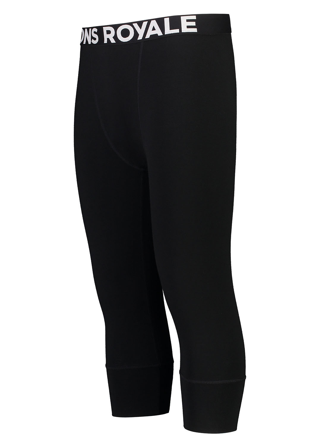 Mons Royale Cascade Flex 200 3/4 Legging Logo Black 20824 Mons Royale Cascade Flex 200 3/4 Legging Logo Black 20824